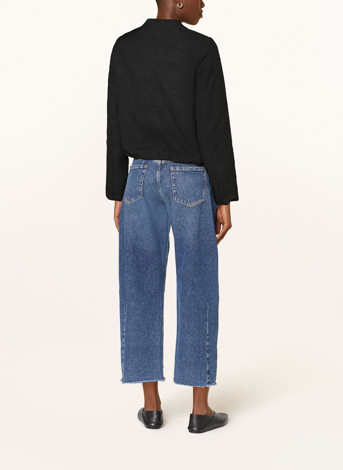 CARTOON Bomber jacket, Color: BLACK (Image 3)