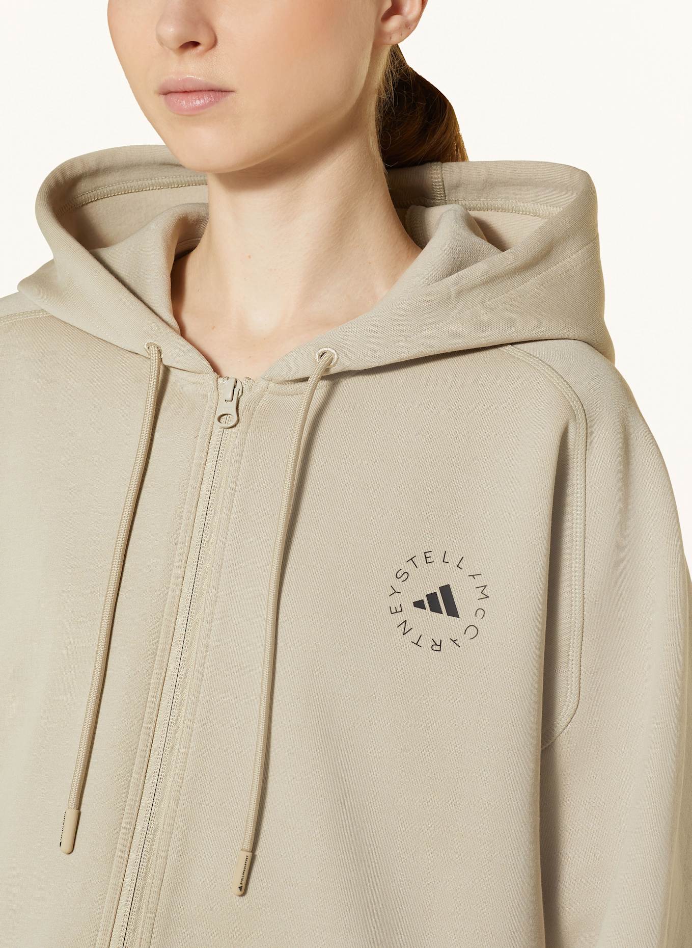 adidas by Stella McCartney Oversized sweat jacket