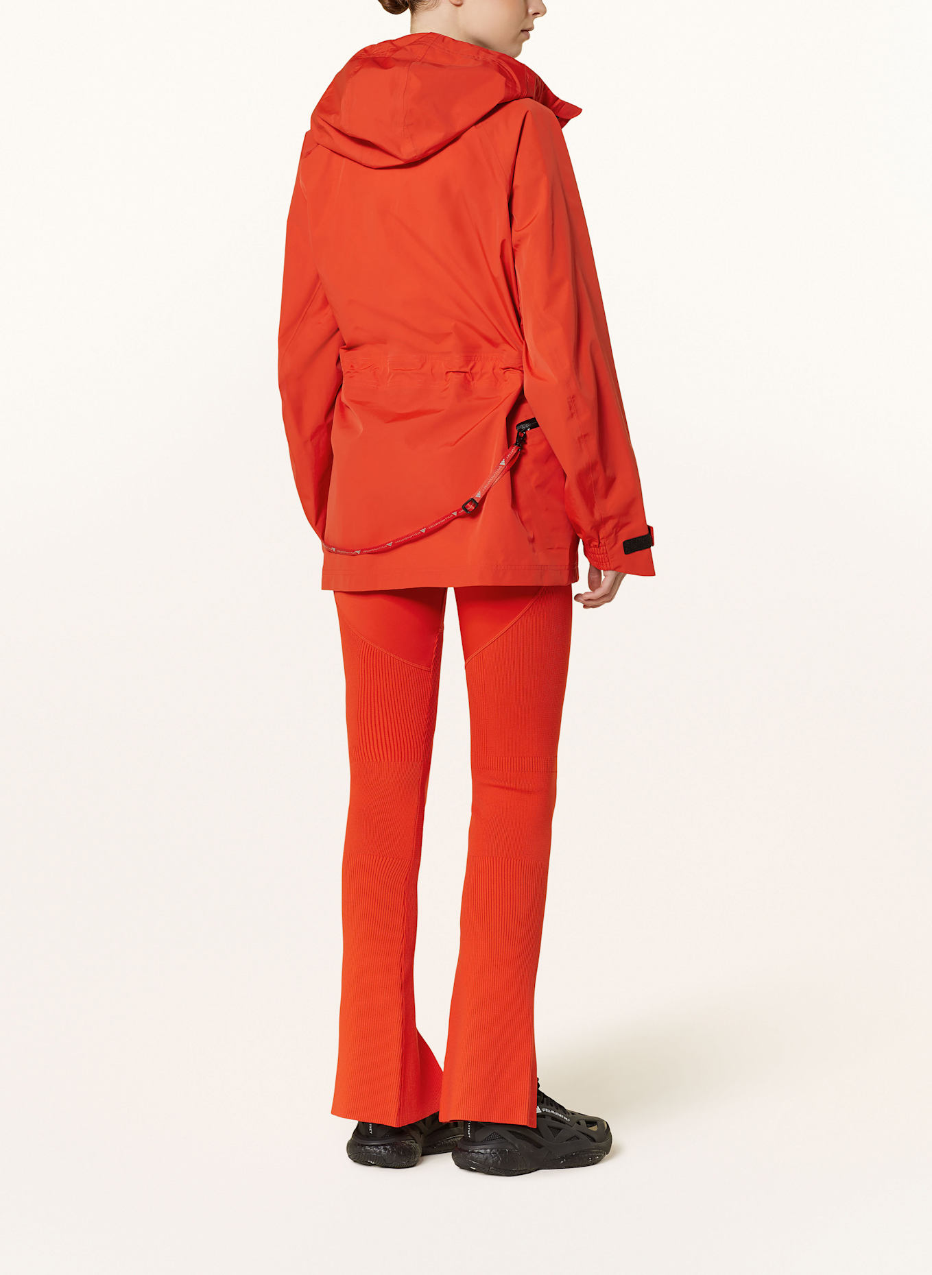 adidas by Stella McCartney Parka przeciwdeszczowa oversize ADIDAS BY STELLA MCCARTNEY: CZERWONY