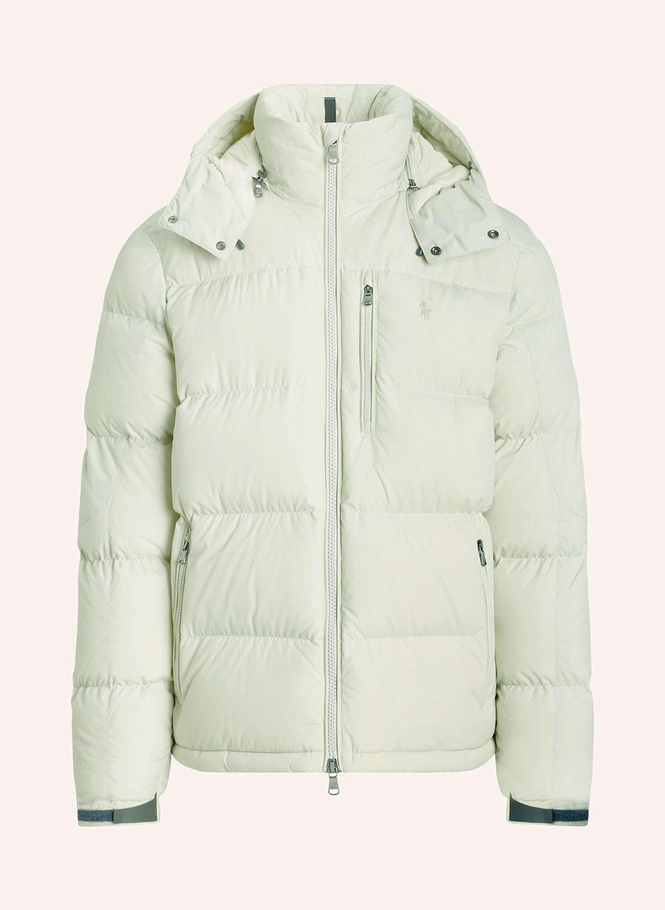 POLO RALPH LAUREN Daunenjacke mit abnehmbarer Kapuze: CREME