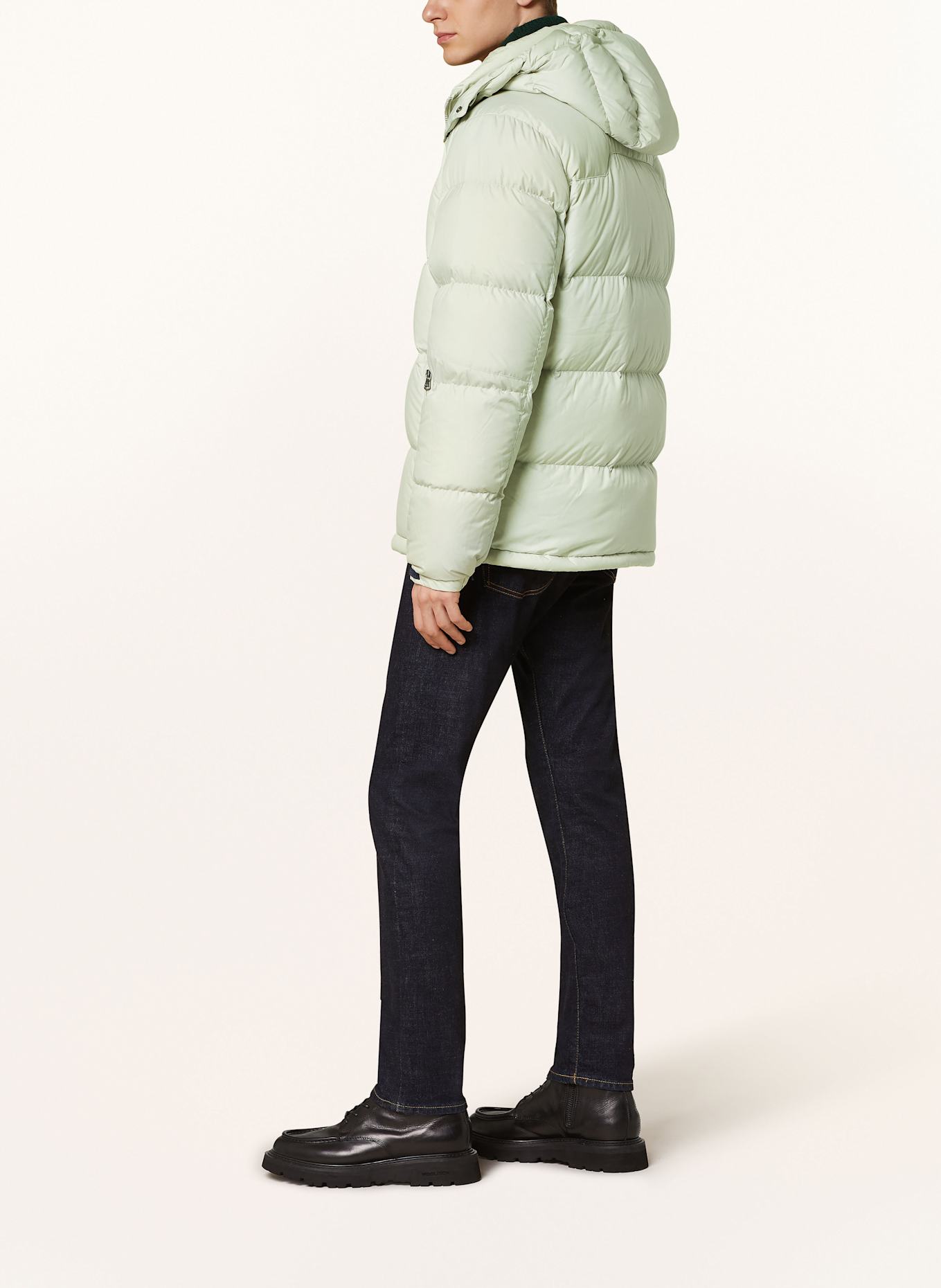 POLO RALPH LAUREN Daunenjacke mit abnehmbarer Kapuze: CREME