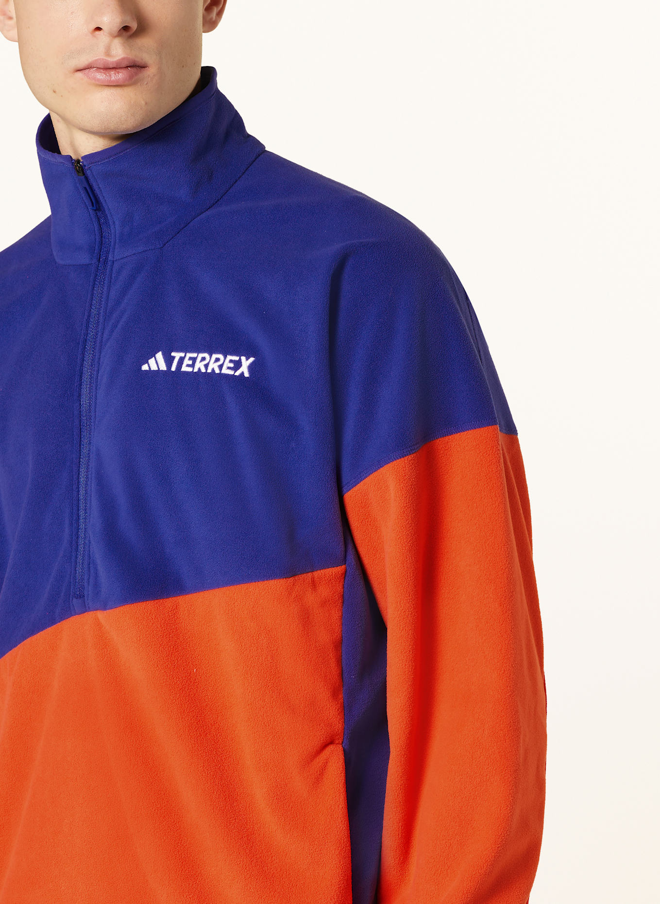 adidas TERREX Midlayer TERREX MULTI CLIMAWARM: BLAU / ORANGE / ROT