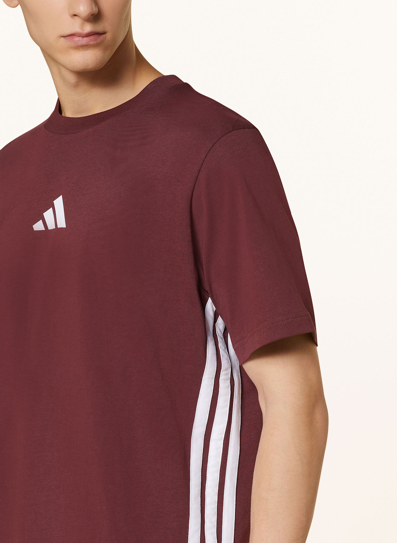 Adidas top burgundy hotsell