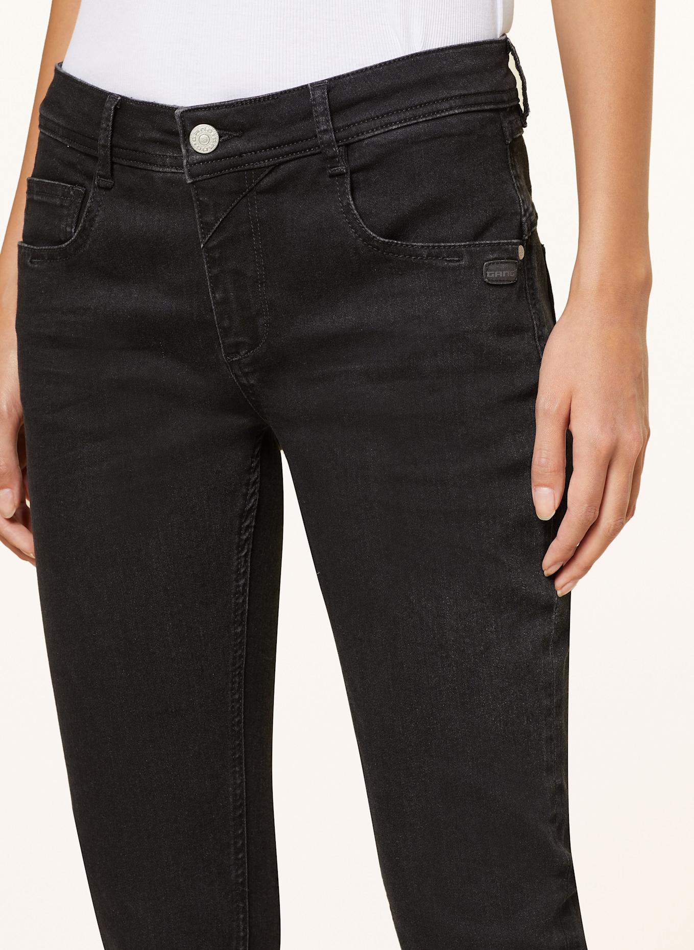GANG Straight Loungeable jeans 94 AMELIE, Farbe: 7998 washed black (Bild 5)