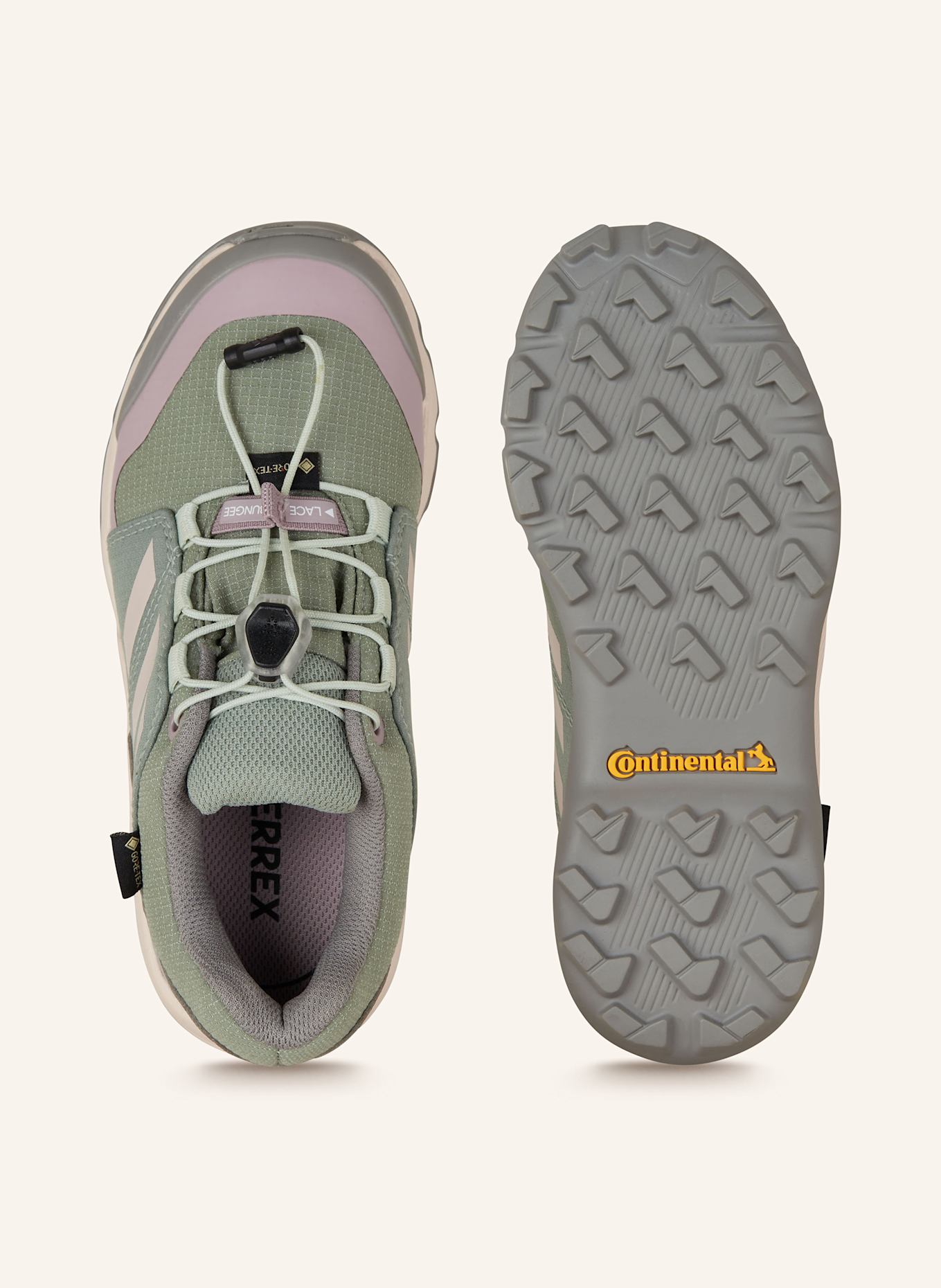 adidas TERREX Wanderschuhe TERREX GTX: HELLGRÜN/ ROSÉ/ GRAU