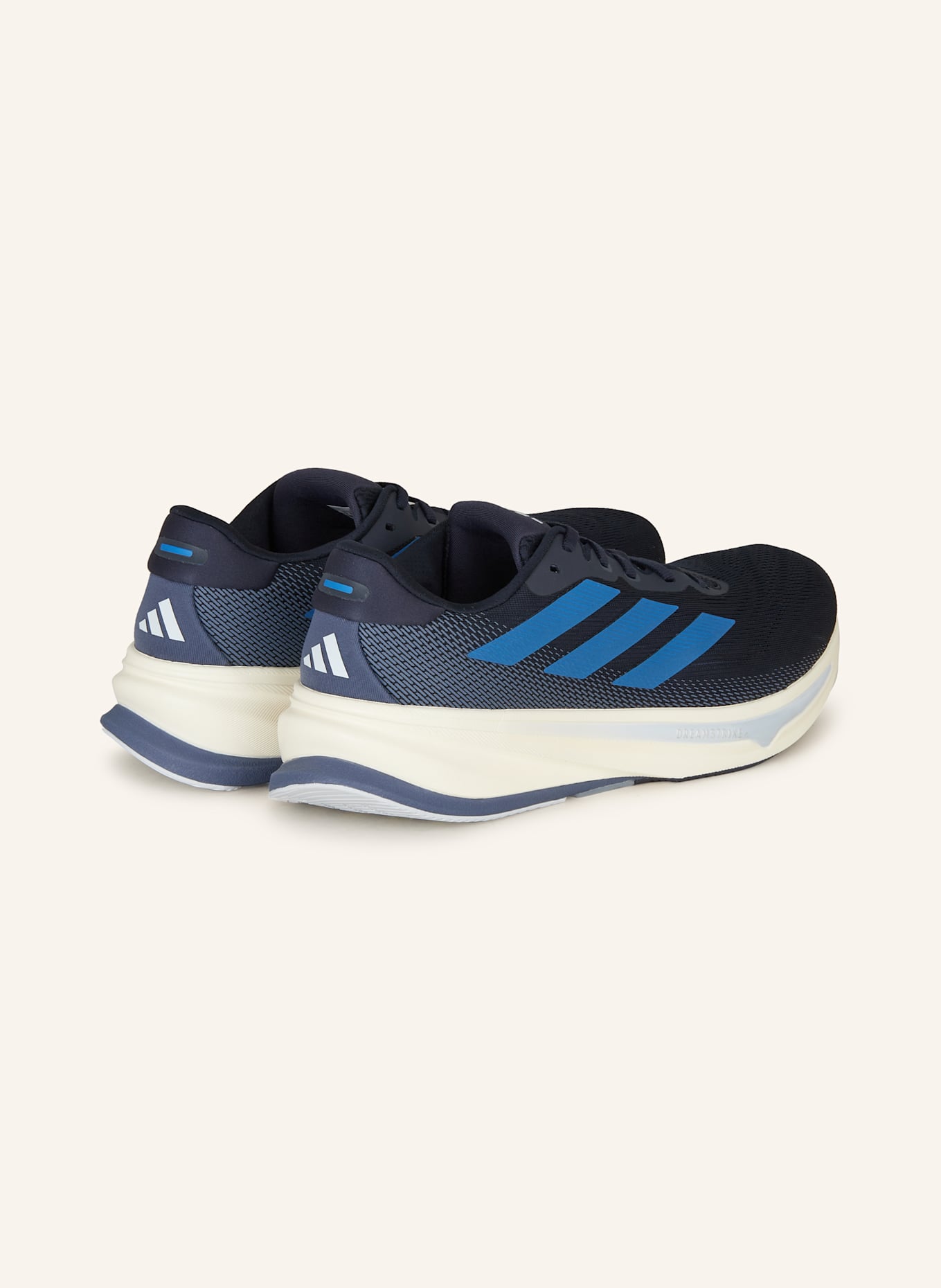 adidas Laufschuhe SUPERNOVA RISE 2: DUNKELBLAU/ BLAU