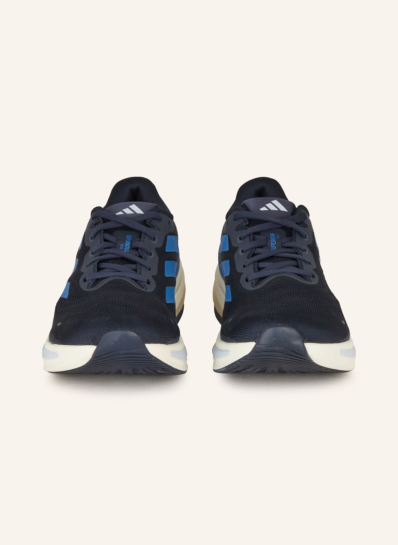 adidas Laufschuhe SUPERNOVA RISE 2: DUNKELBLAU/ BLAU