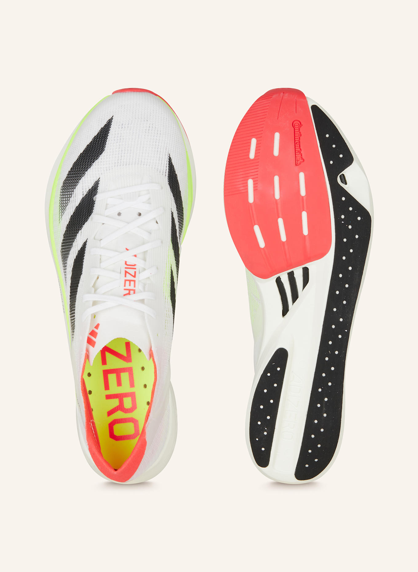adidas Running shoe ADIZERO TAKUMI SEN 10: WHITE/ BLACK
