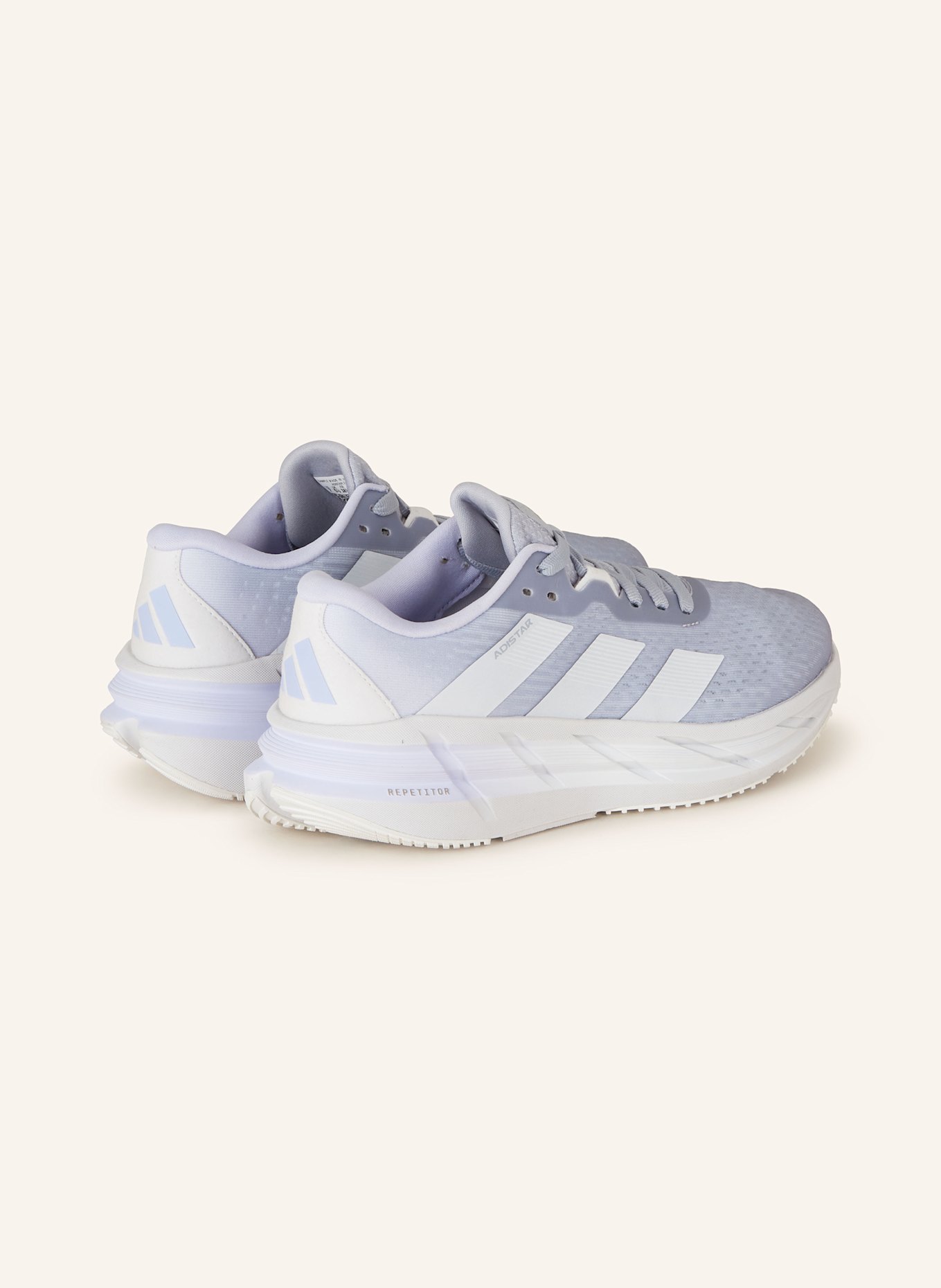adidas Laufschuhe ADISTAR 3: GRAU/ HELLGRAU