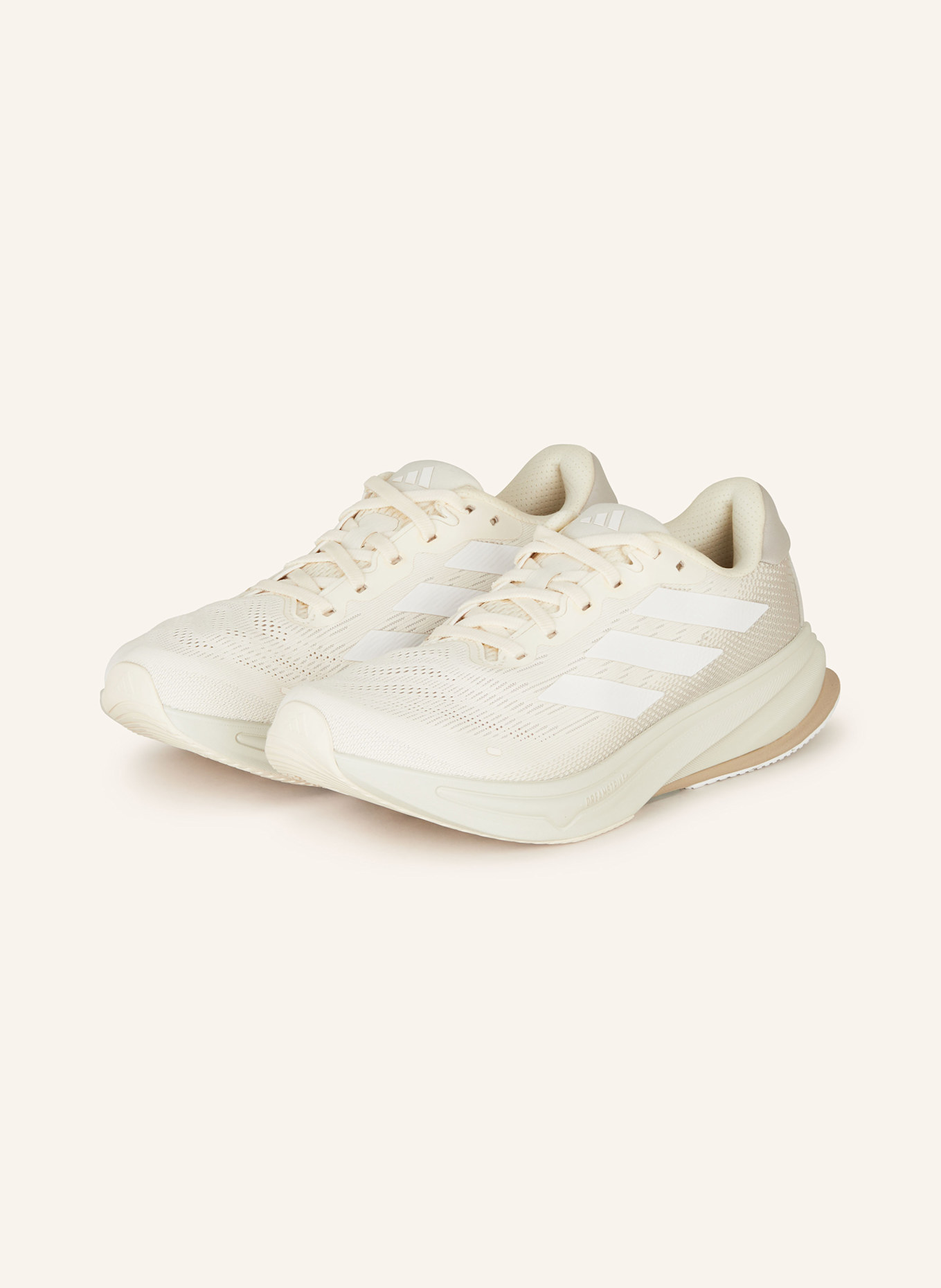 adidas SUPERNOVA RISE 2 LAUFSCHUH: ECRU