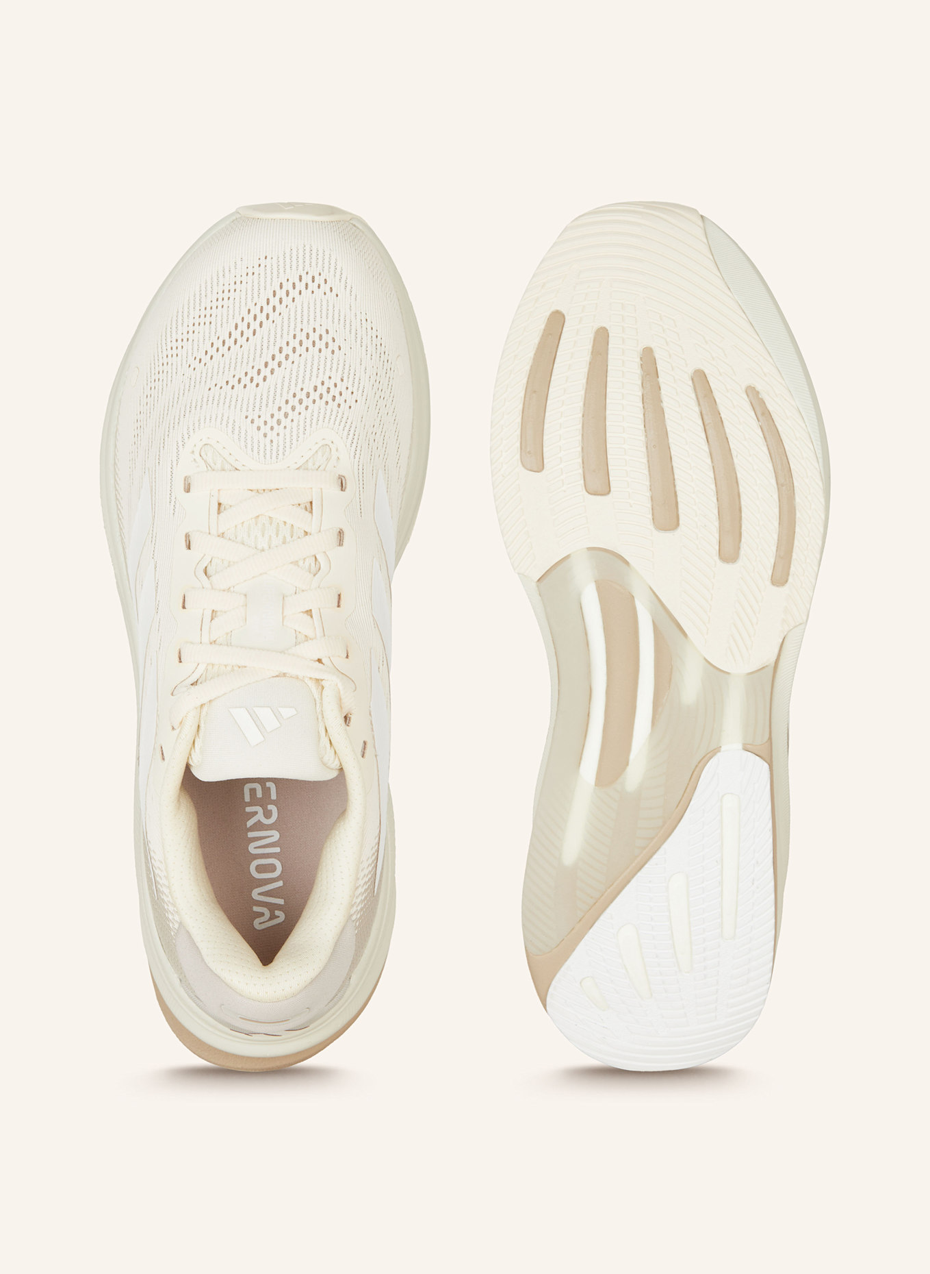 adidas SUPERNOVA RISE 2 LAUFSCHUH: ECRU