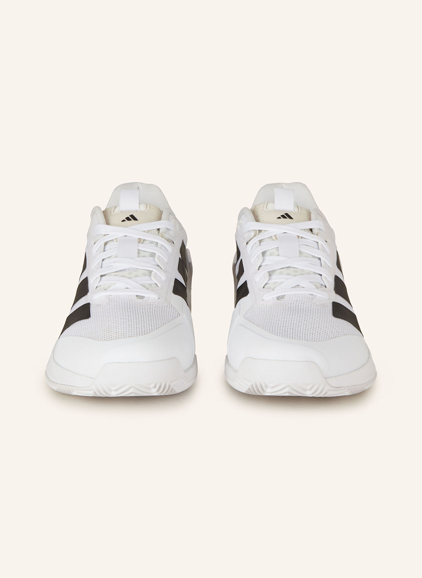 adidas Tennisschuhe ADIZERO UBERSONIC 5 CLAY: WEISS/ SCHWARZ