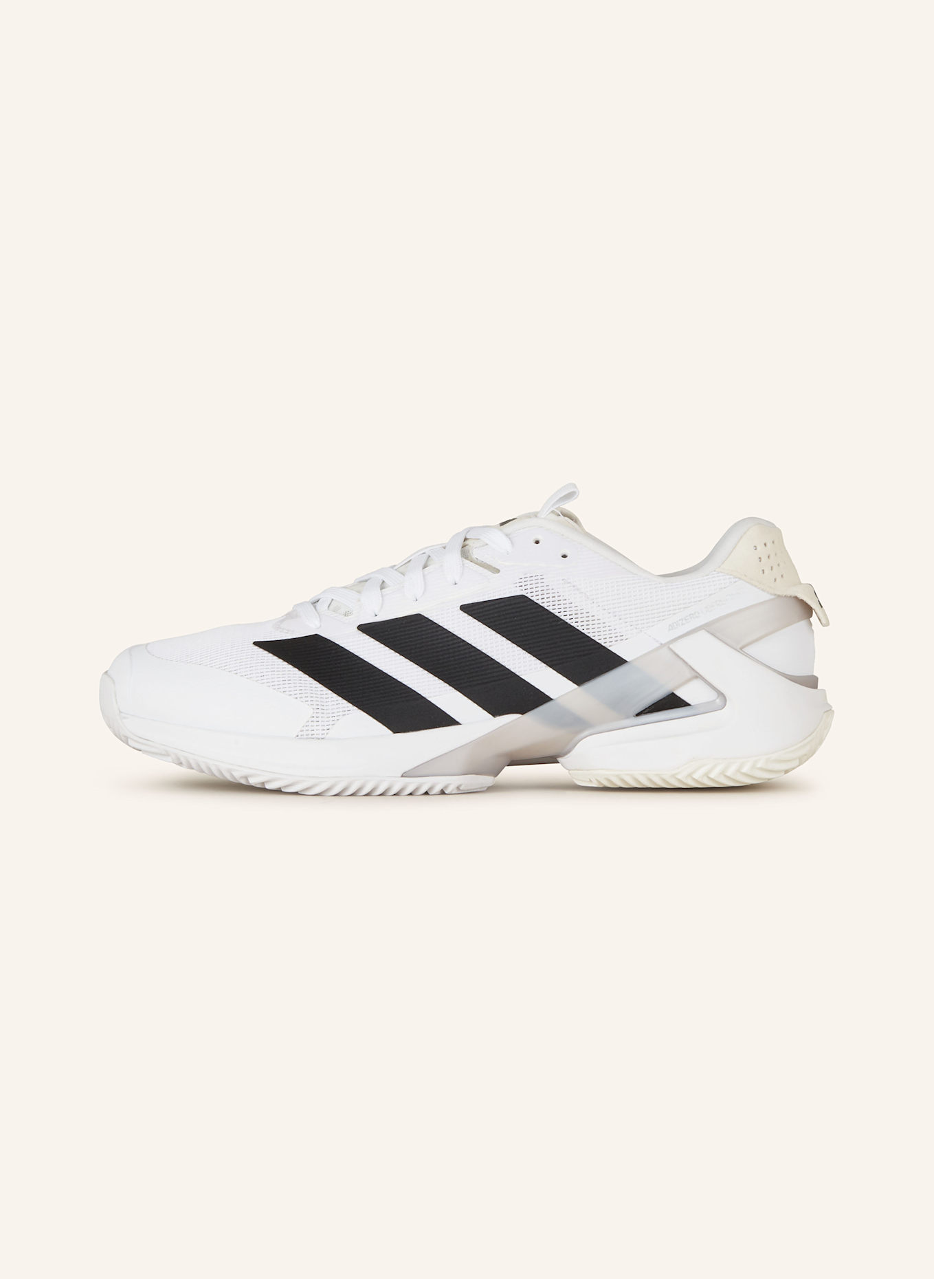 adidas Tennisschuhe ADIZERO UBERSONIC 5 CLAY: WEISS/ SCHWARZ