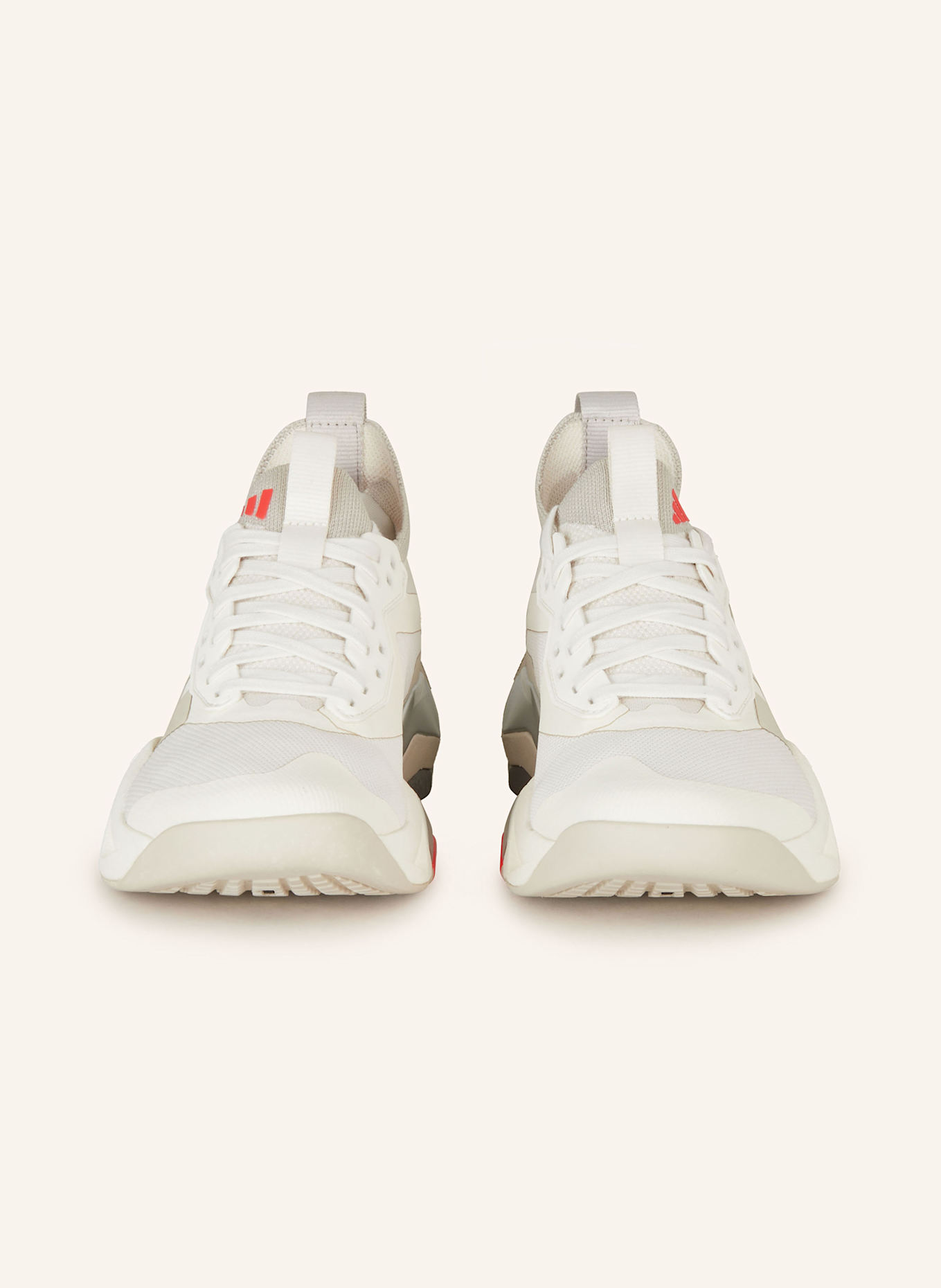 adidas Rapidmove ADV 2-Trainingsschuhe: WEISS/ HELLROT/ HELLGRAU