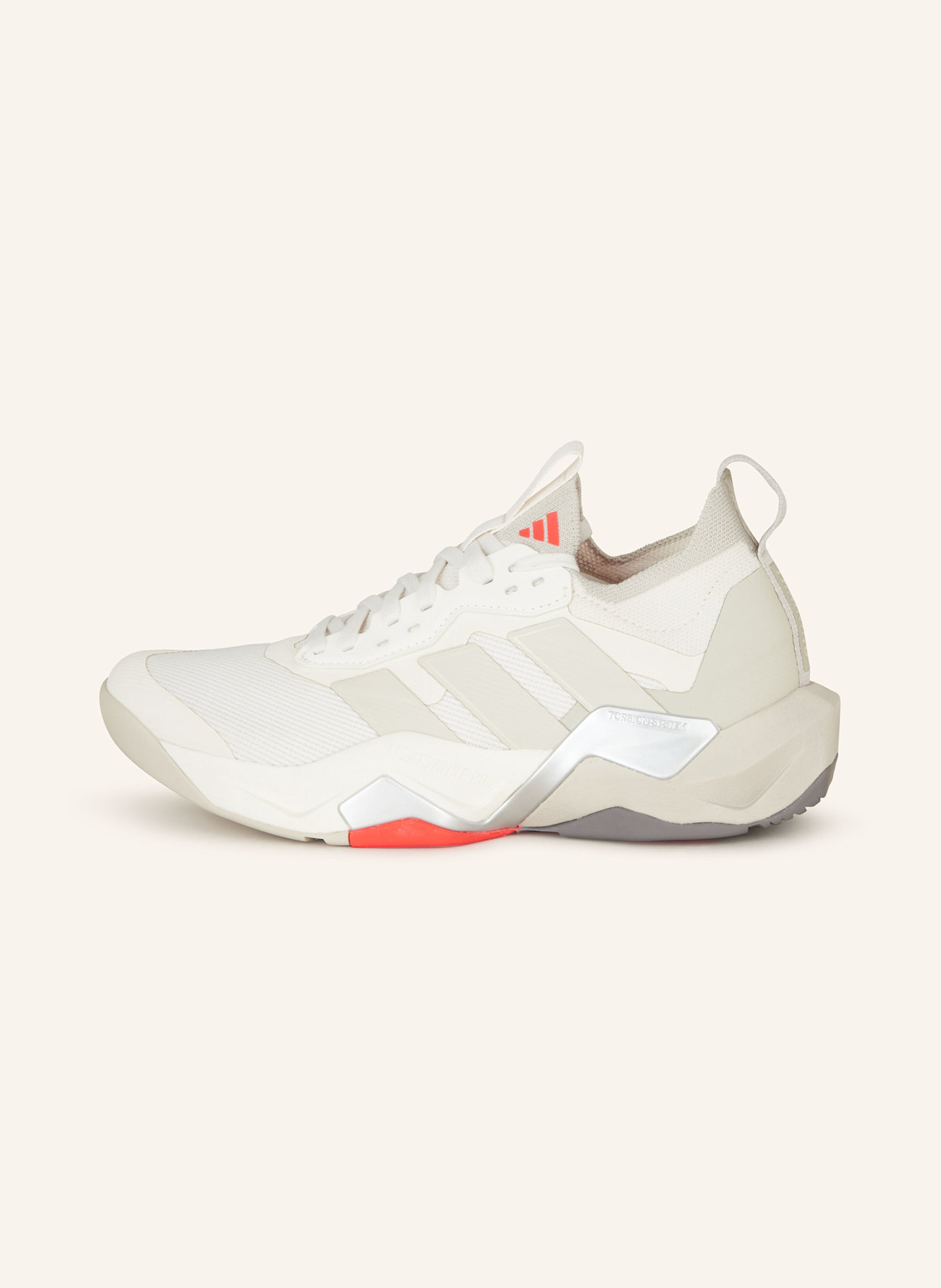 adidas Rapidmove ADV 2-Trainingsschuhe: WEISS/ HELLROT/ HELLGRAU