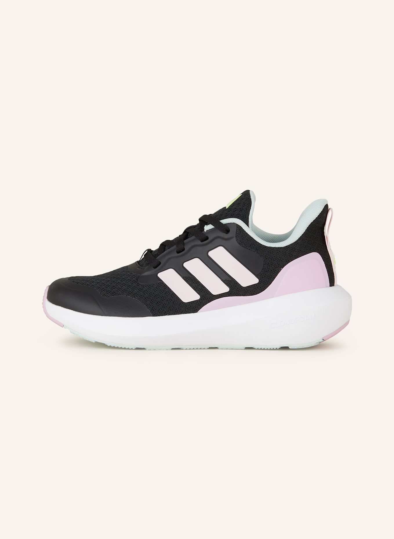 adidas Laufschuhe FORTA RUN 3.0: SCHWARZ/ HELLROSA