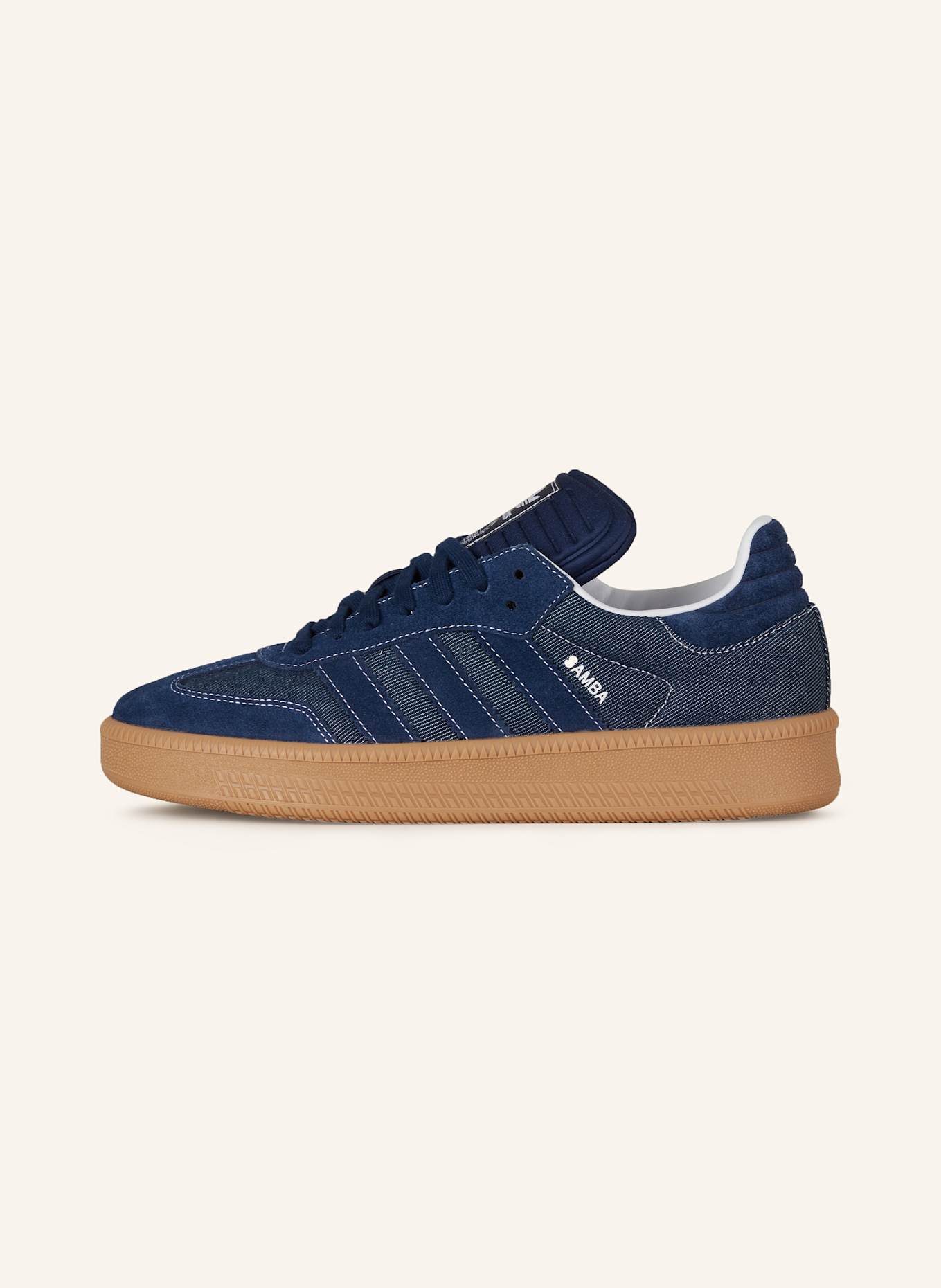 adidas Originals Sneaker SAMBA XLG: BLAU/ WEISS
