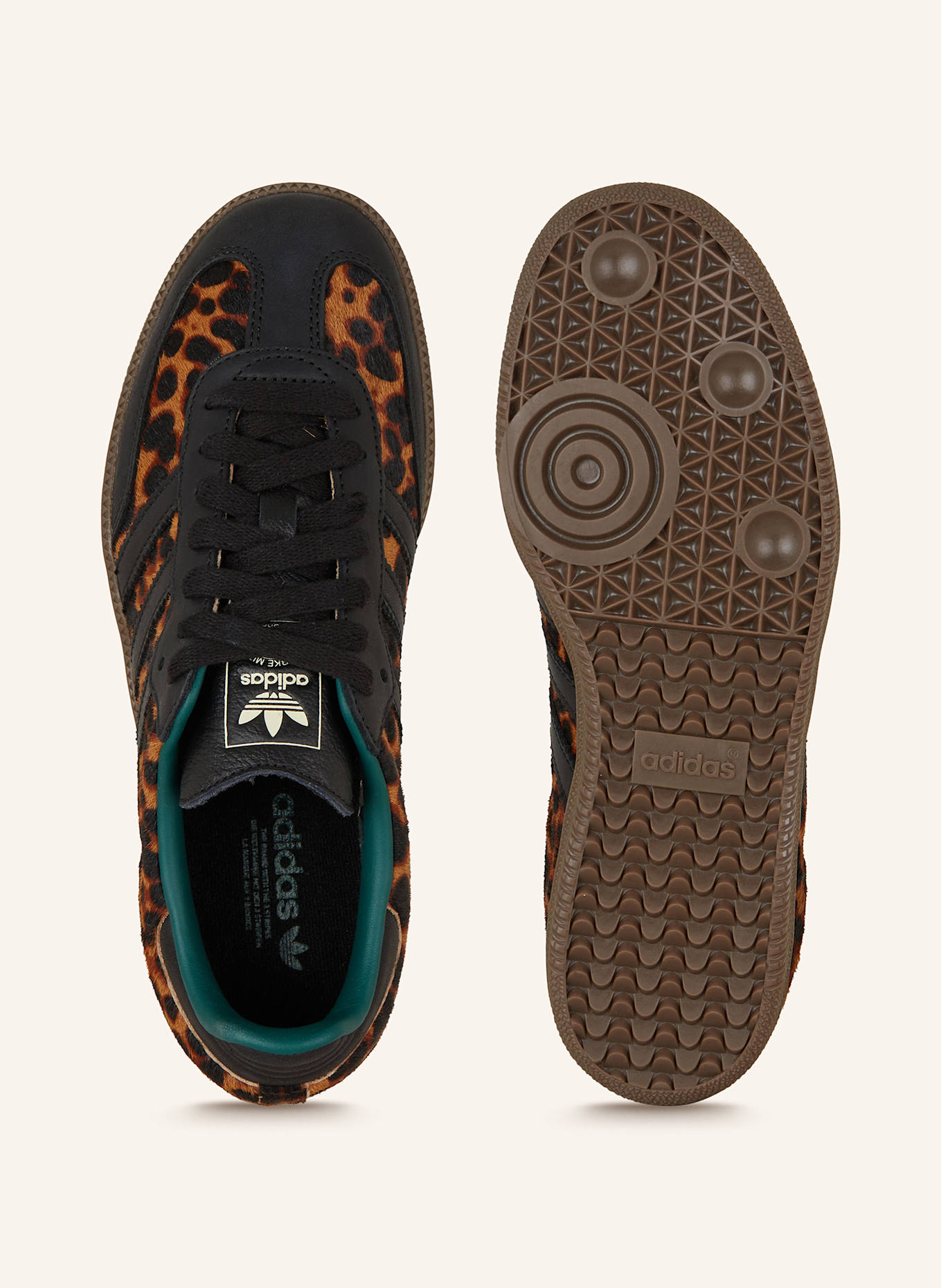 adidas Originals Sneaker SAMBA OG: SCHWARZ/ BRAUN
