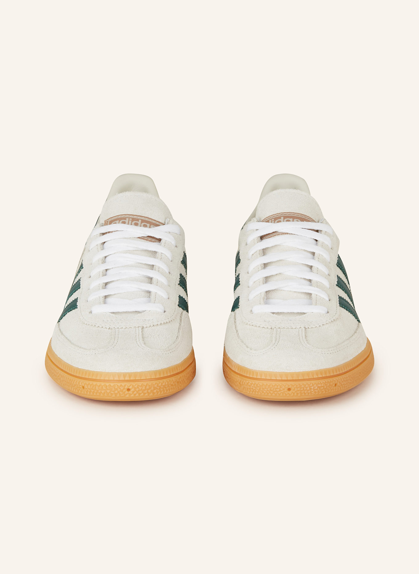 adidas Originals Sneaker HANDBALL SPEZIAL: HELLGRAU / DUNKELGRÜN