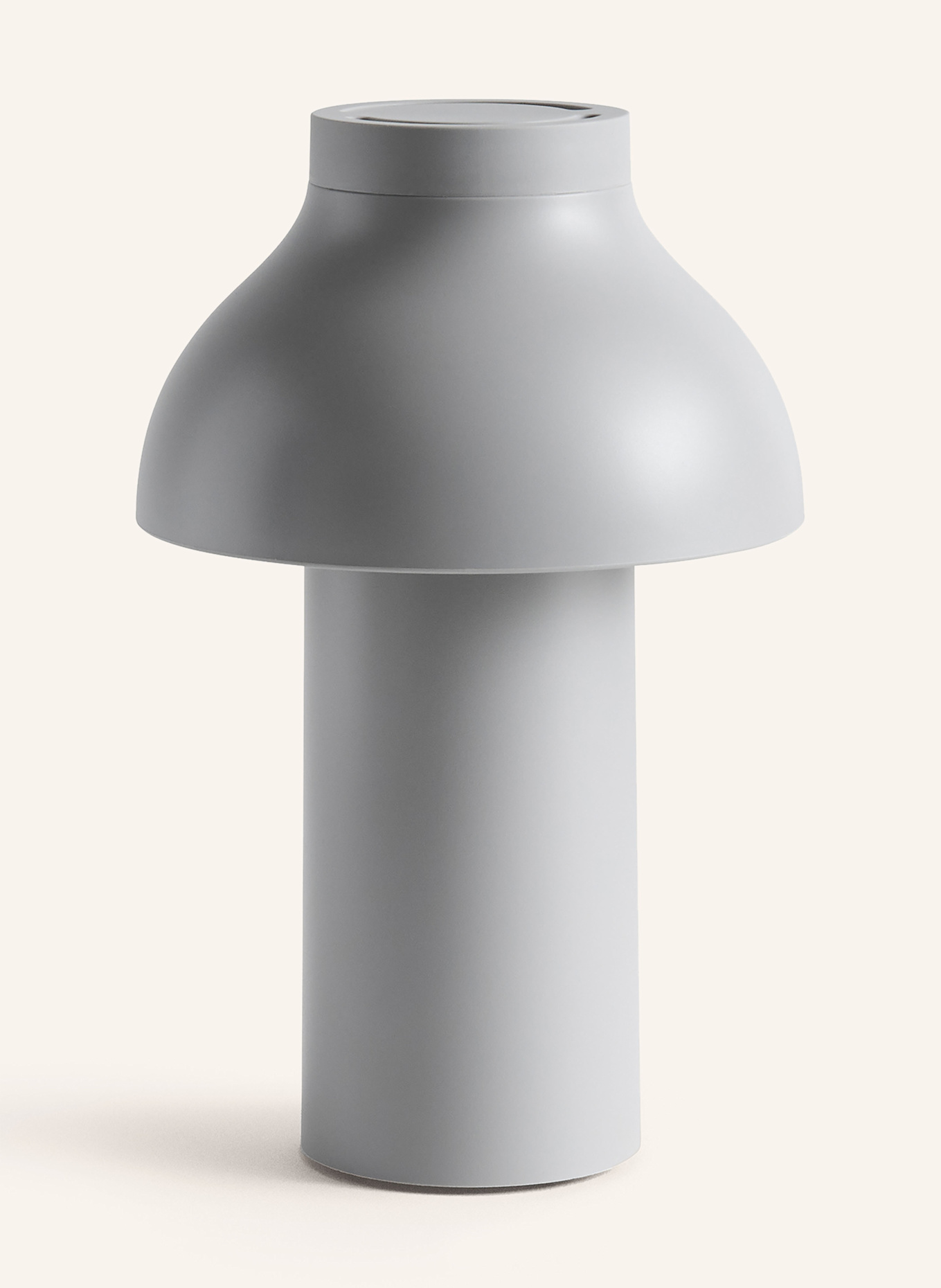 HAY Tischleuchte PC PORTABLE: HELLGRAU