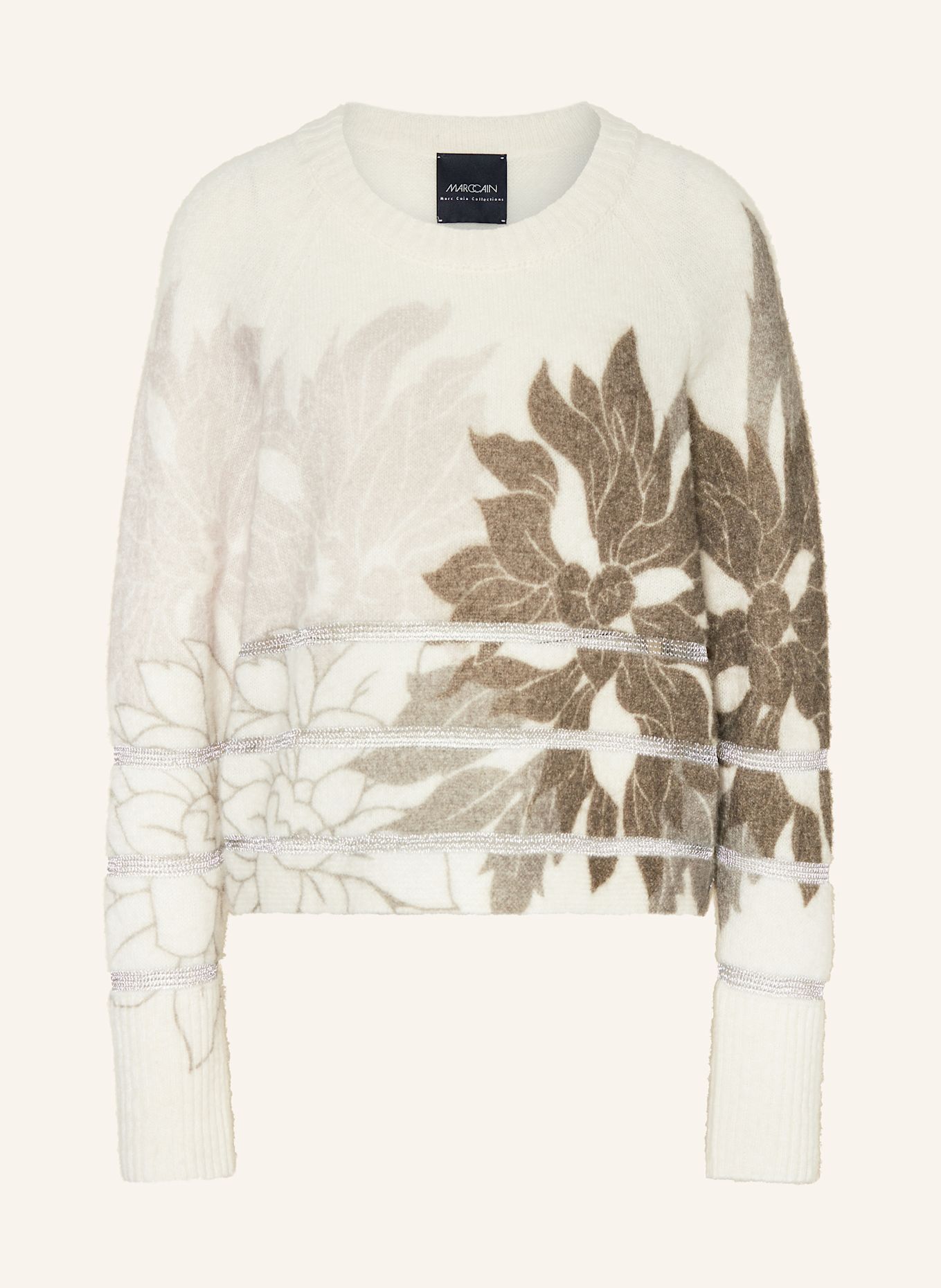 MARC CAIN Pullover mit Alpaka und Glitzergarn: 110 off