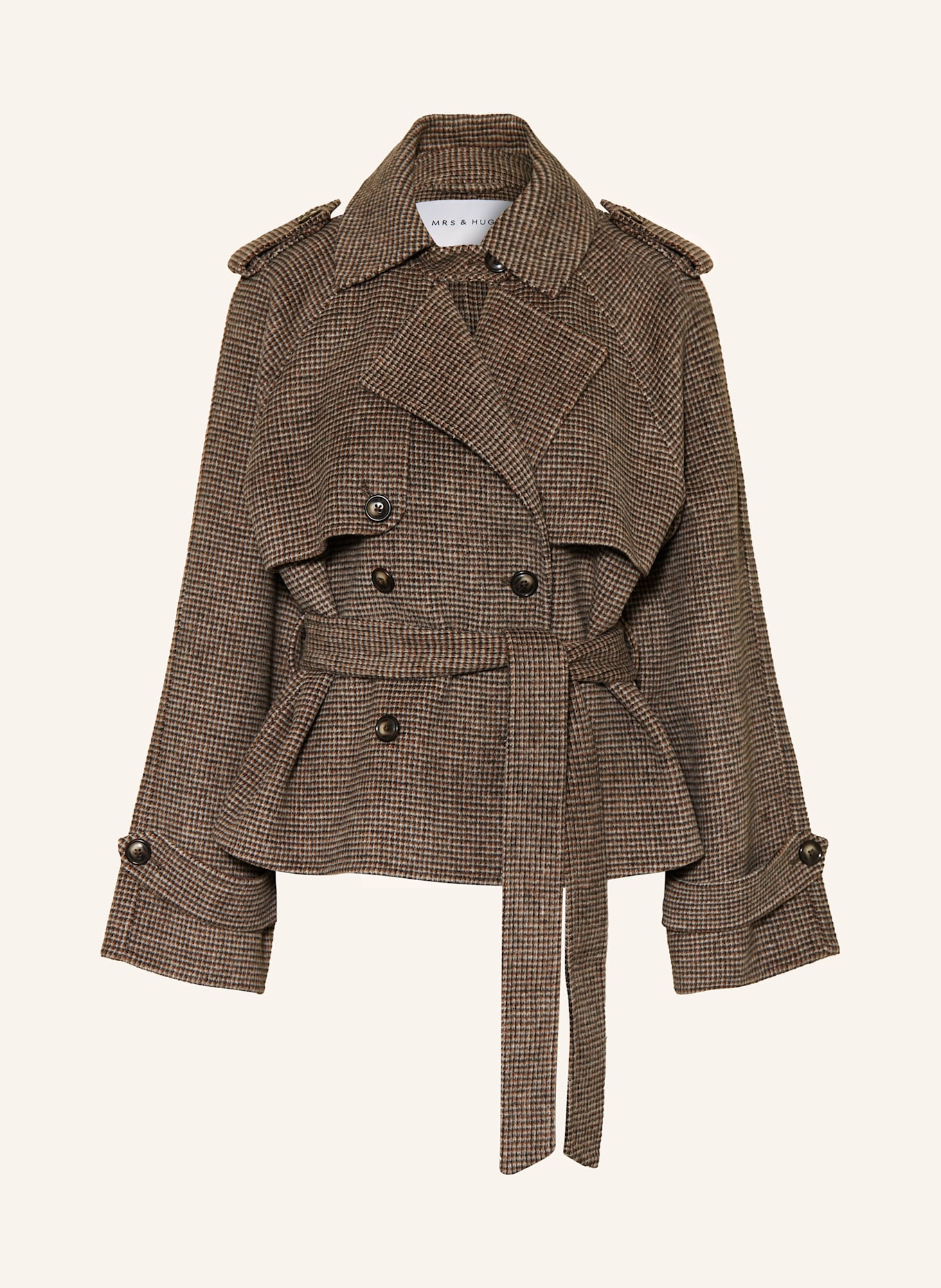 MRS & HUGS Bosmanka: BRĄZOWY / KREMOWY