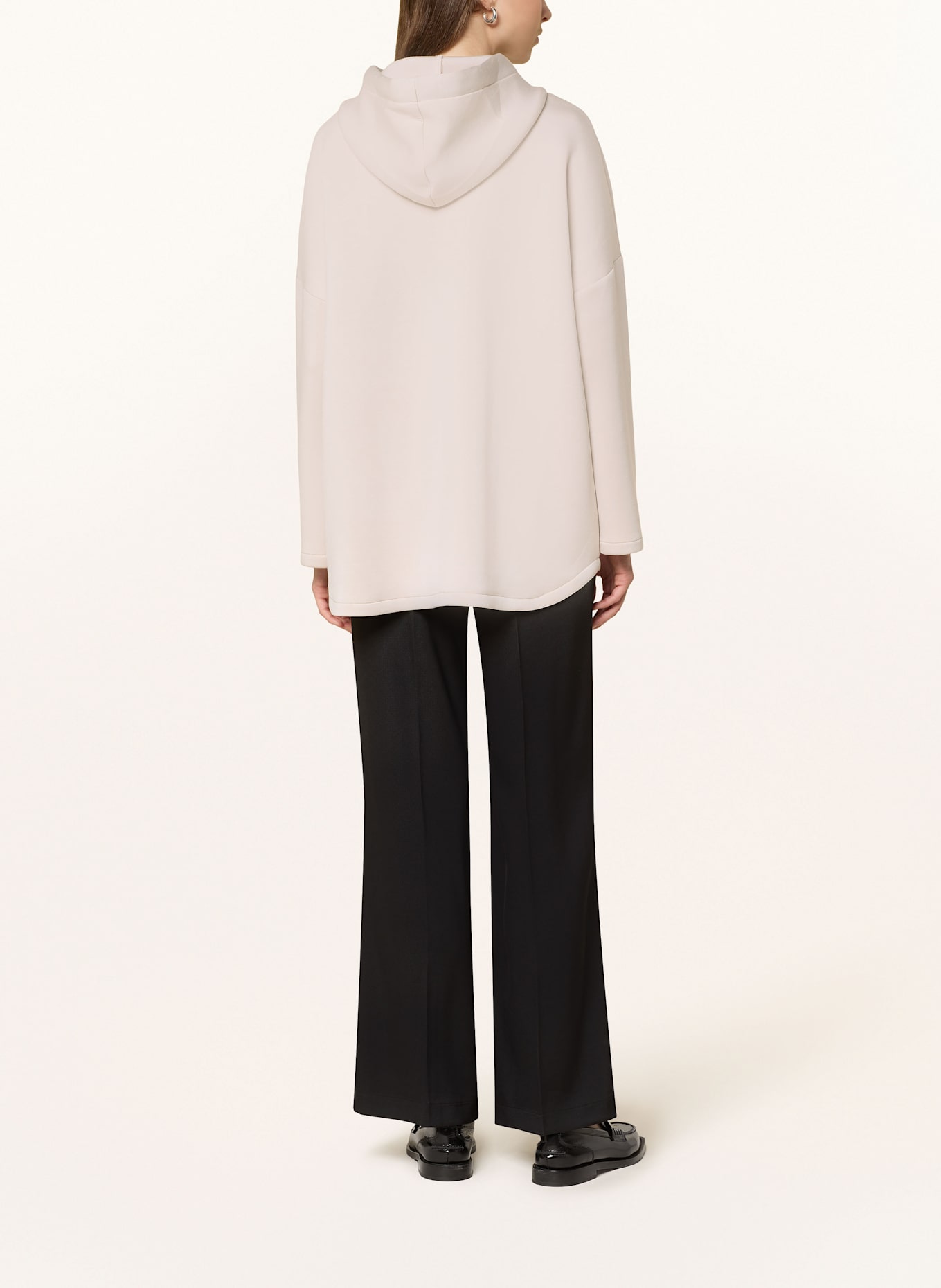 RINO & PELLE Sweatjacke BRAY: HELLGRAU