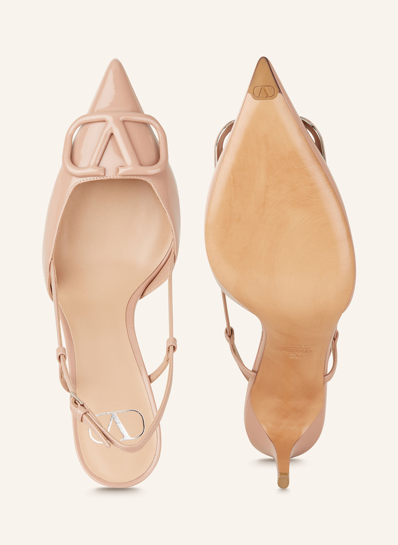 VALENTINO GARAVANI Slingpumps VLOGO SIGNATURE: NUDE