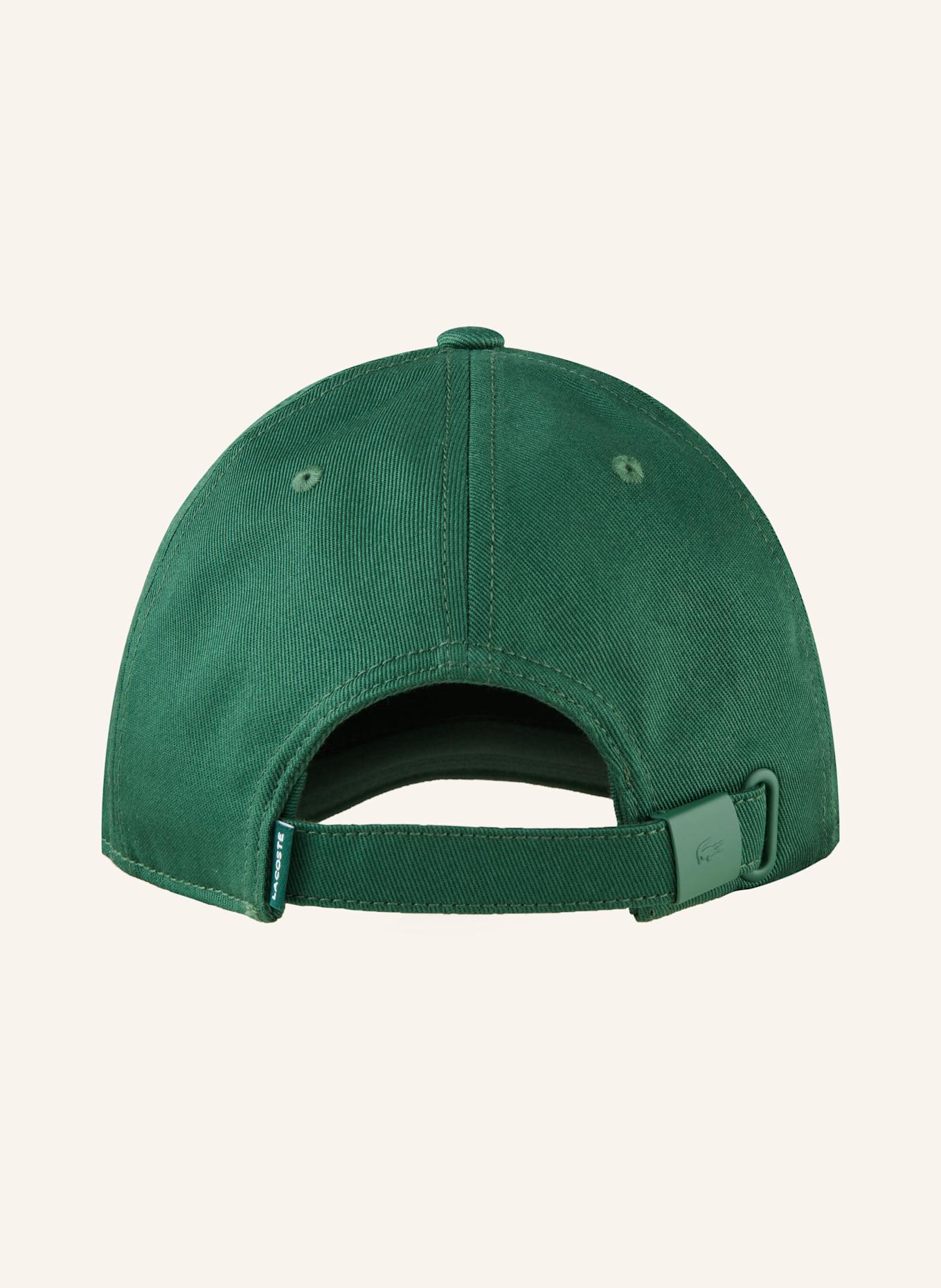 LACOSTE Czapka z daszkiem: ZIELONY