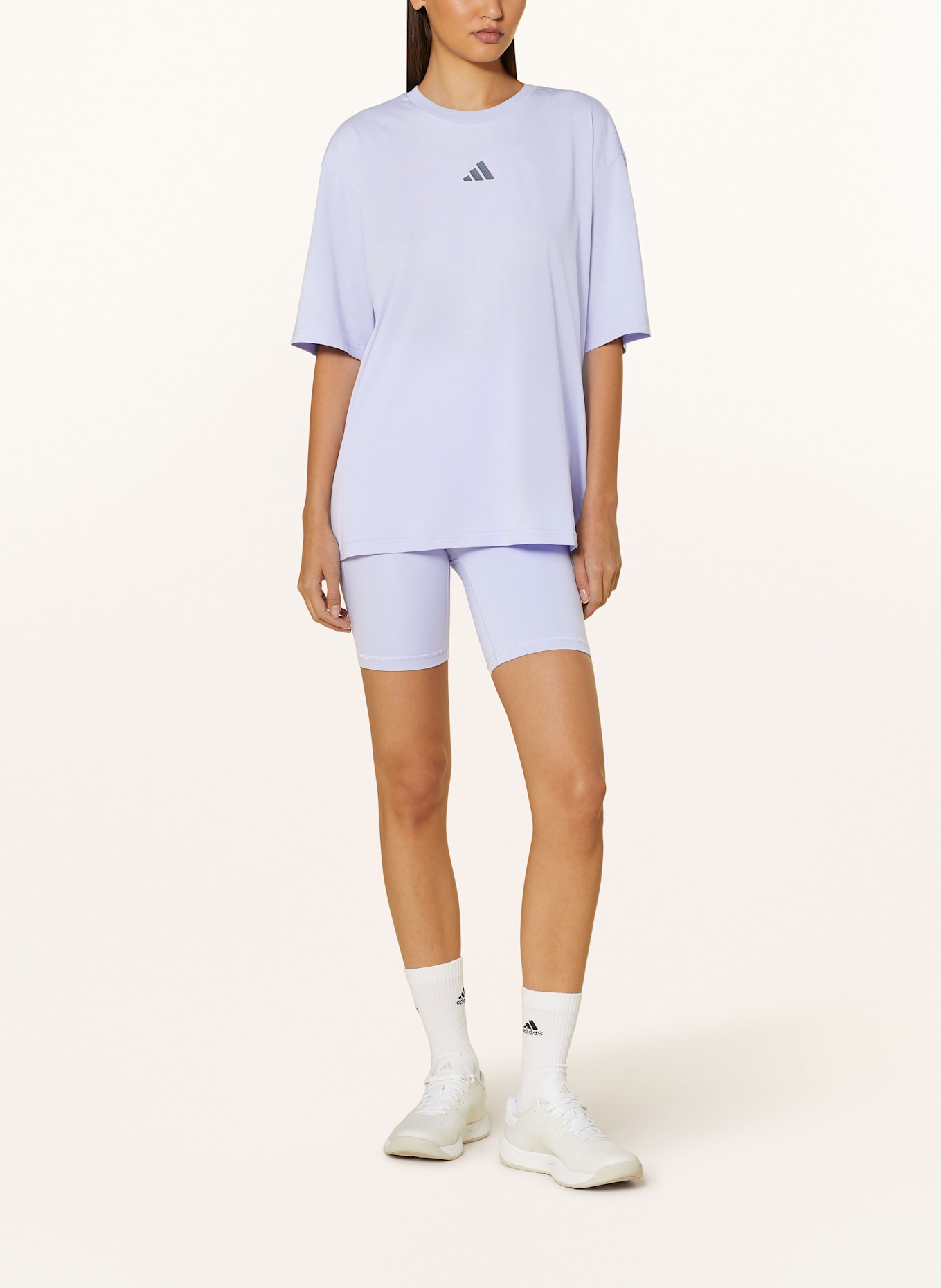adidas T-Shirt CLIMACOOL ONE REP AT A TIME TRAINING GRAPHIC: HELLLILA