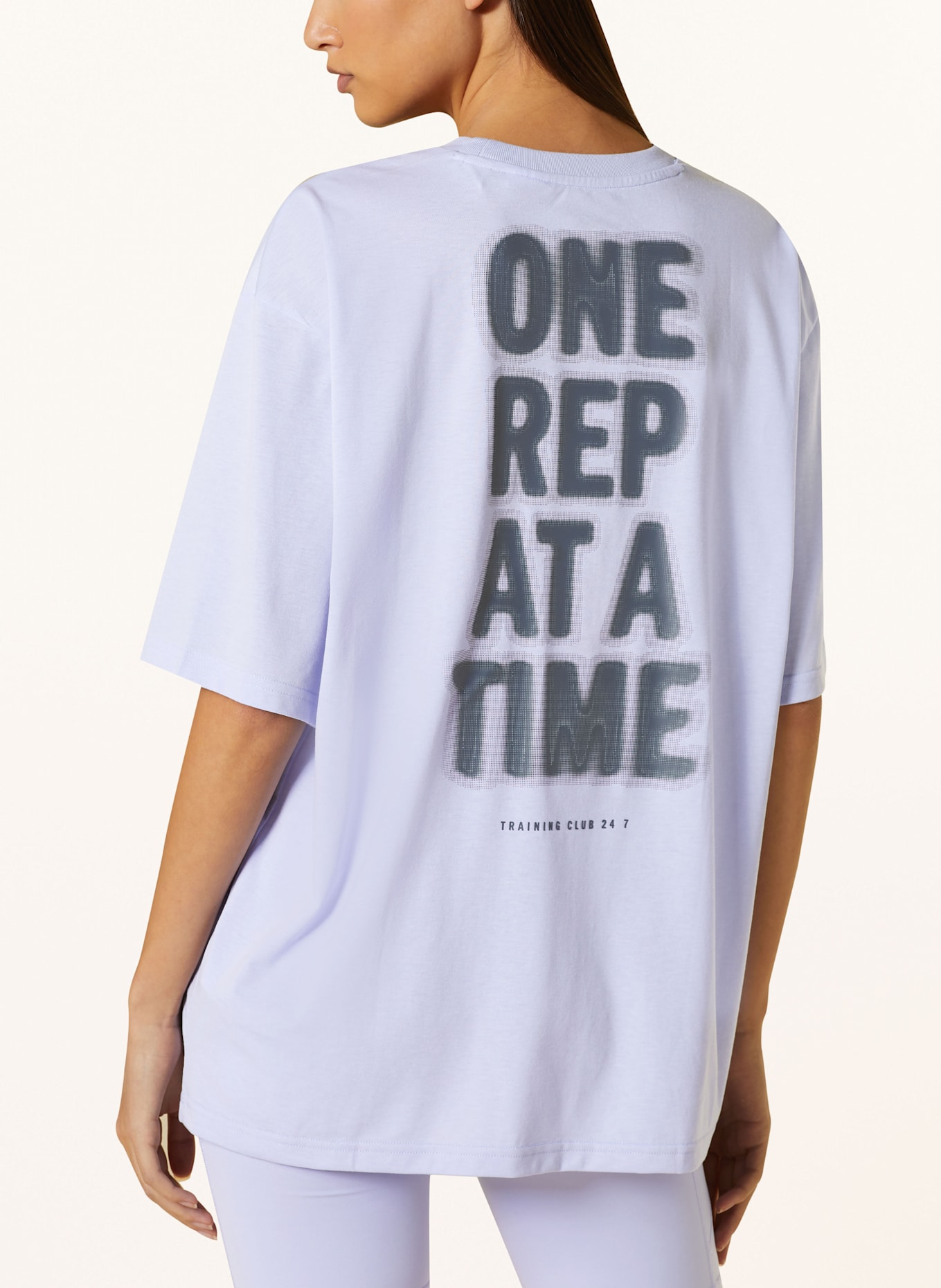 adidas T-Shirt CLIMACOOL ONE REP AT A TIME TRAINING GRAPHIC: HELLLILA