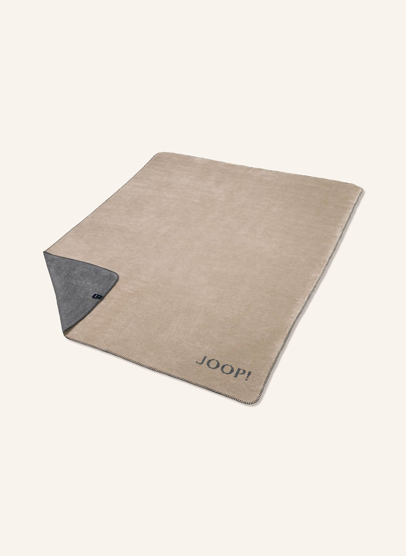 JOOP! Plaid JOOP! MELANGE: BEIGE/ GRAU