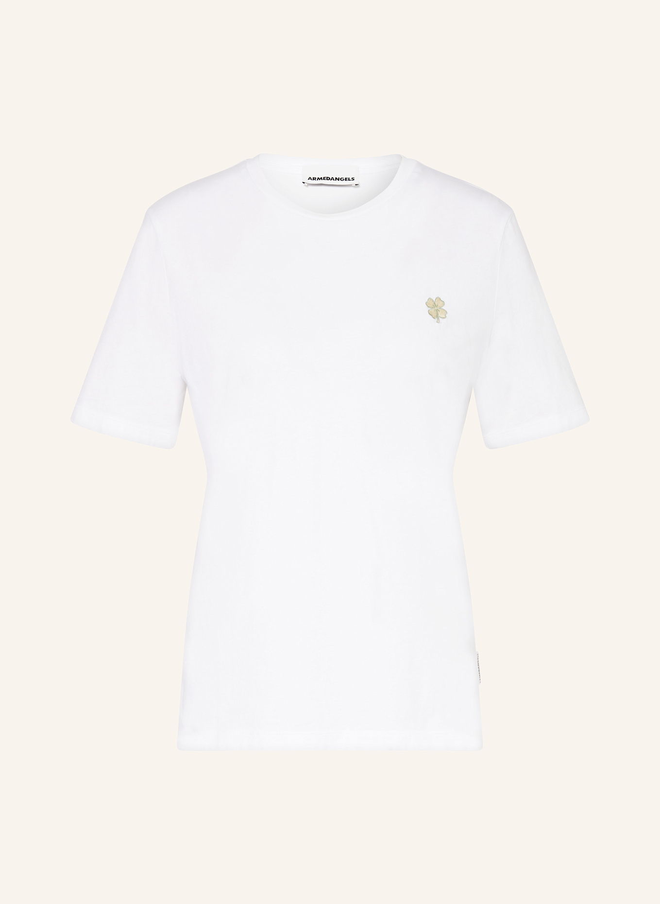 ARMEDANGELS Tričko LUALAA ICONS: BÍLÁ