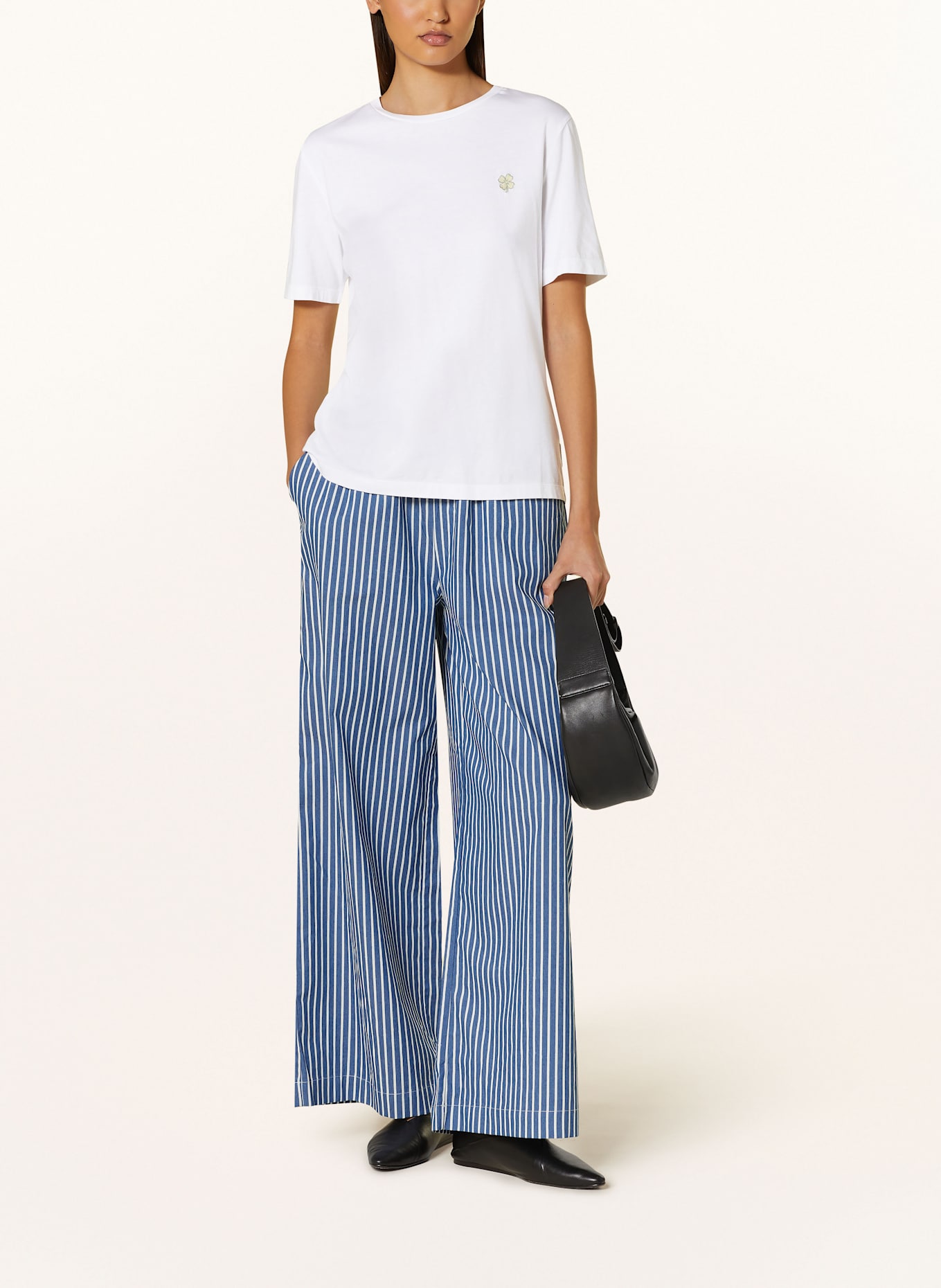 ARMEDANGELS Tričko LUALAA ICONS: BÍLÁ