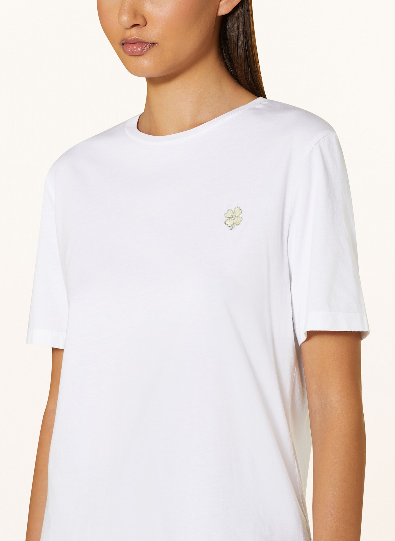 ARMEDANGELS Tričko LUALAA ICONS: BÍLÁ