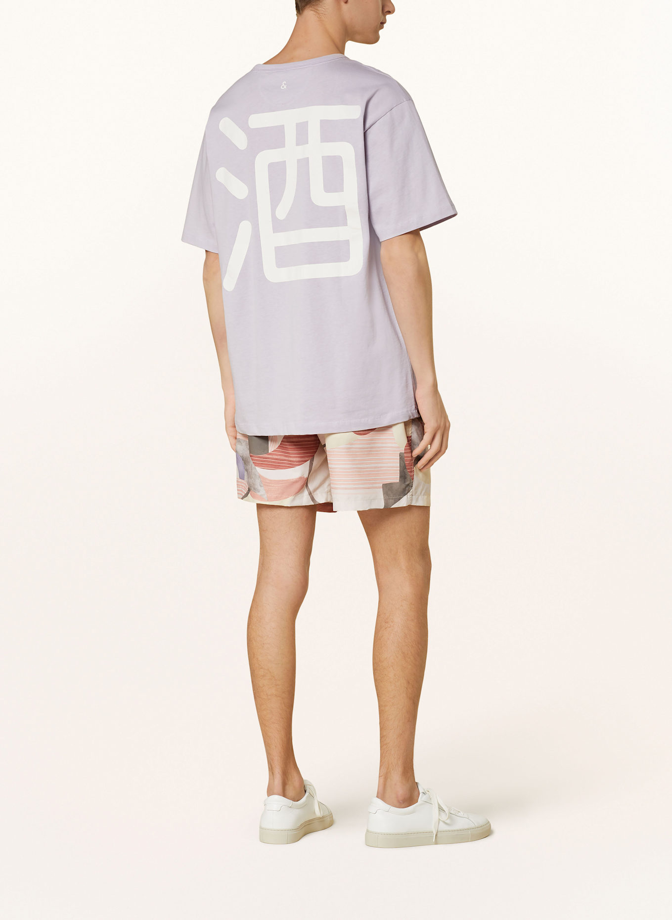 COLOURS & SONS T-shirt: JASNOFIOLETOWY