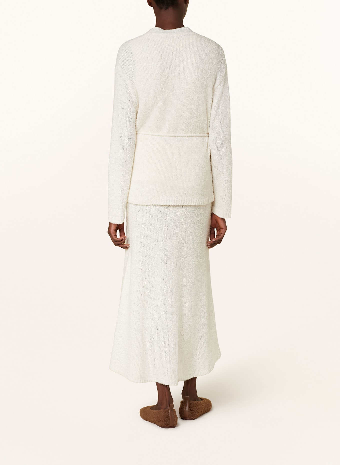 SMINFINITY Strickhülle aus Bouclé: ECRU