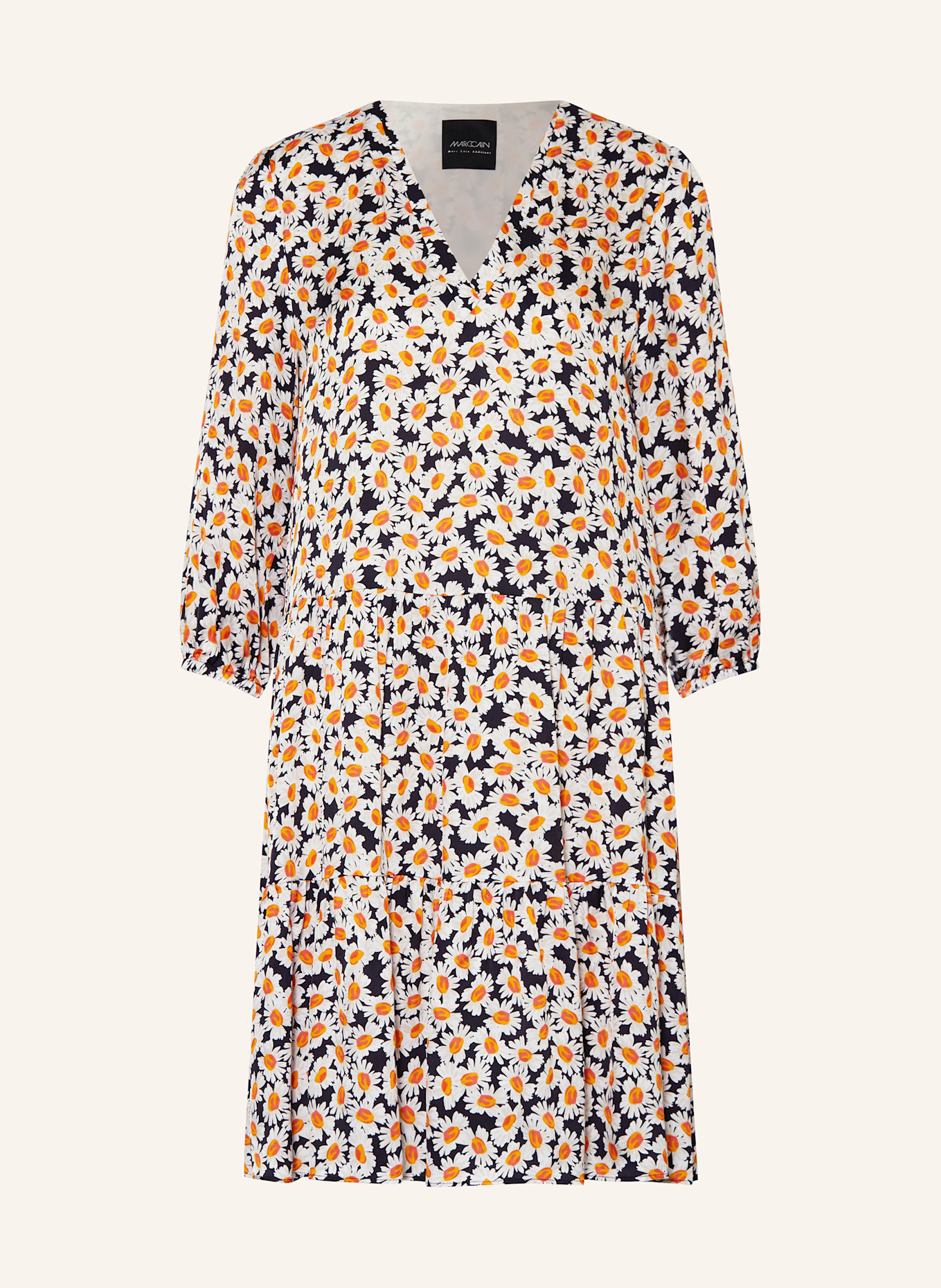 MARC CAIN Dress with 3/4 sleeves: 394 navy