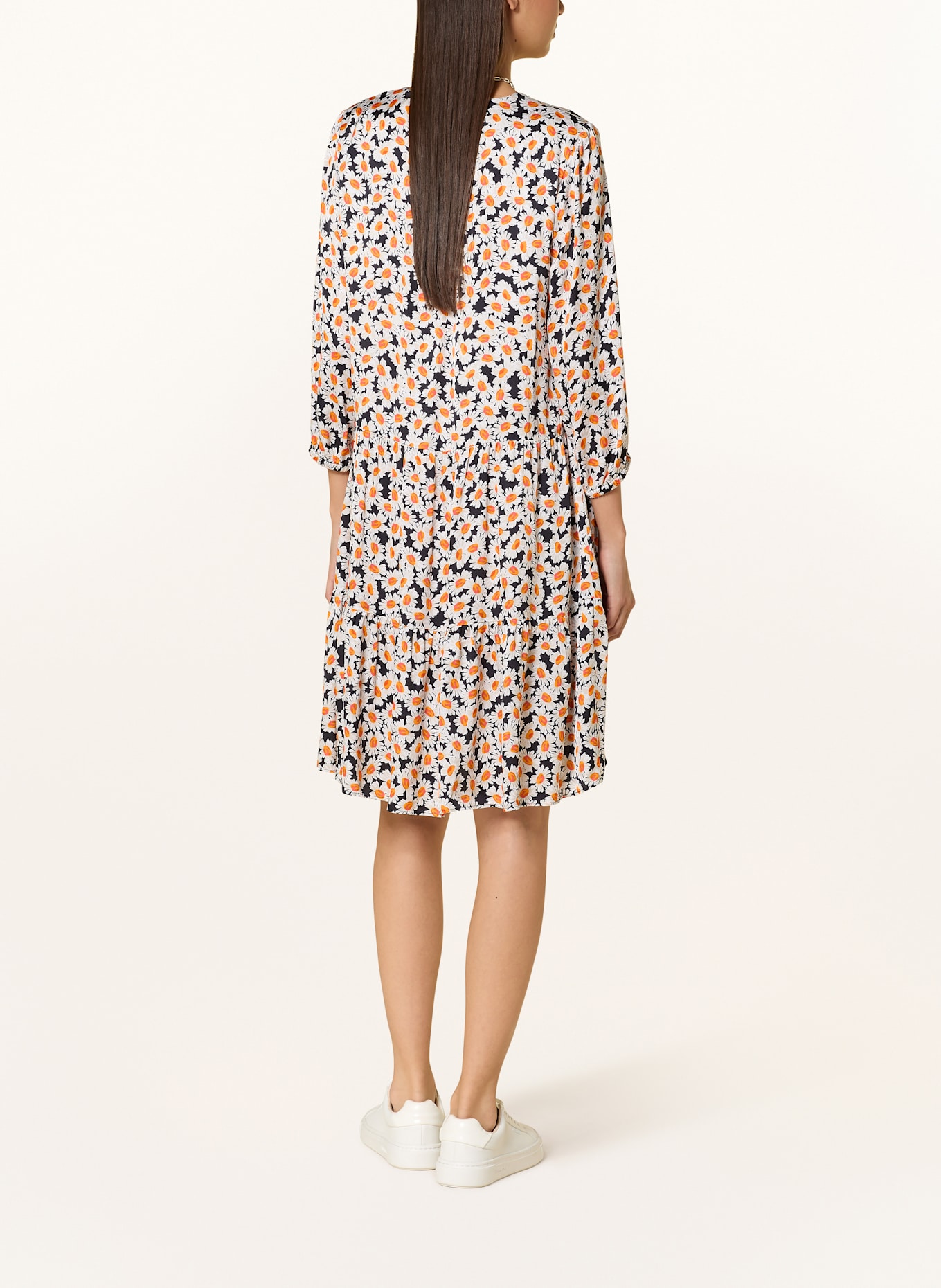 MARC CAIN Dress with 3/4 sleeves: 394 navy