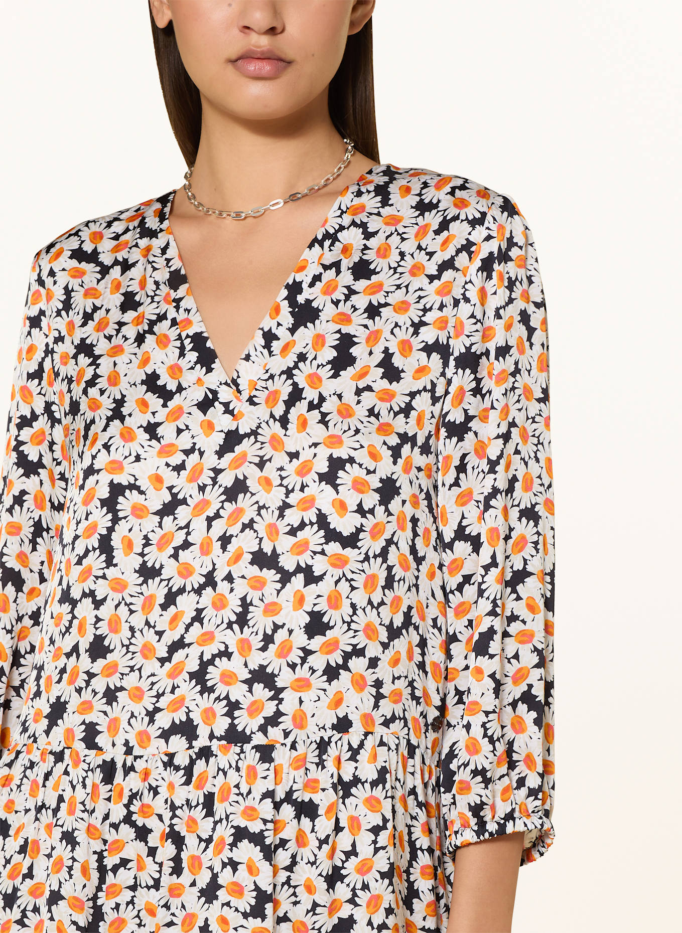 MARC CAIN Dress with 3/4 sleeves: 394 navy