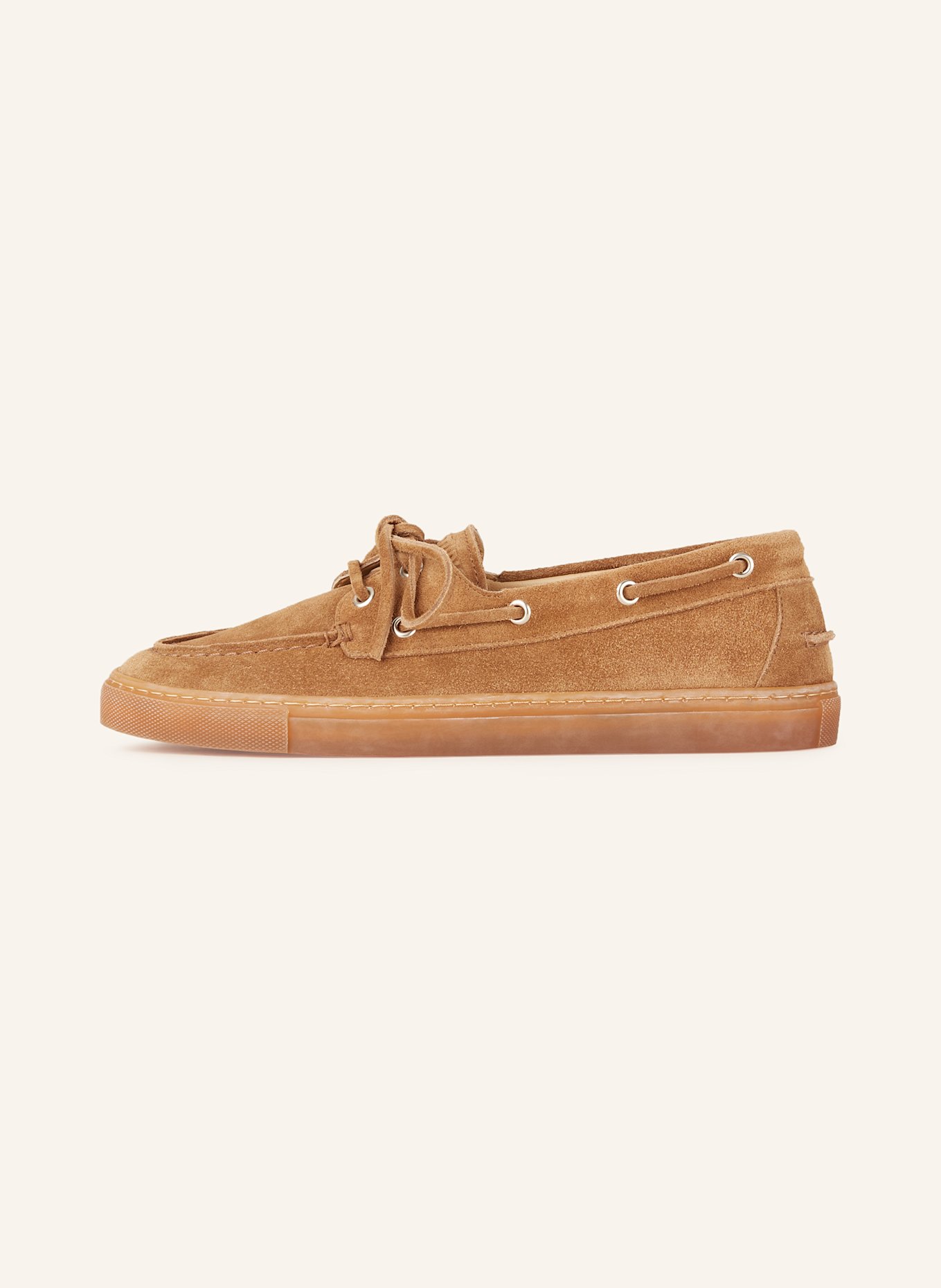 COPENHAGEN Boat shoes CPH160: LIGHT BROWN
