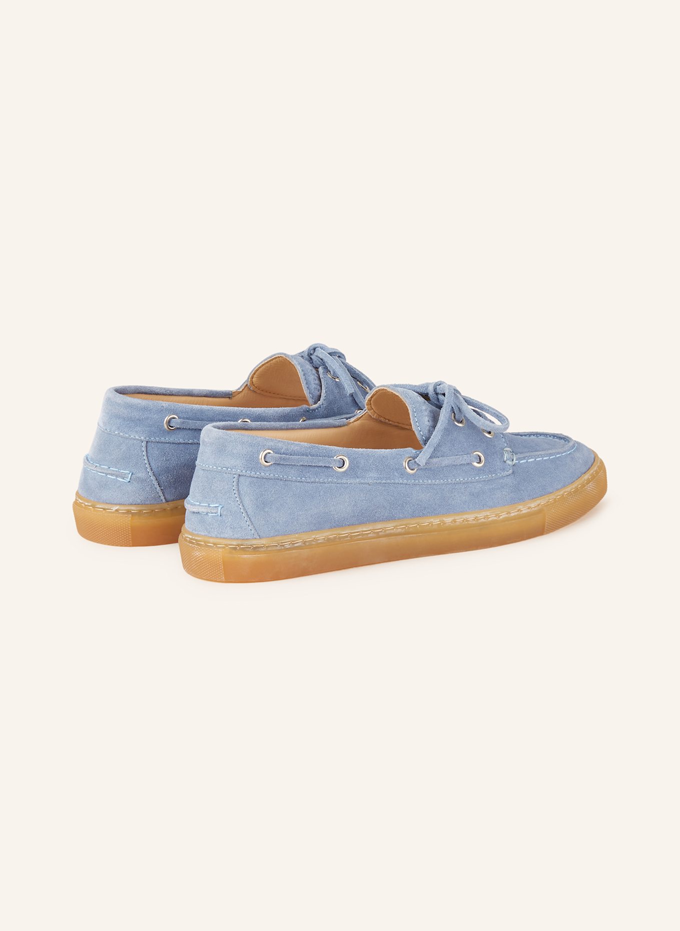 COPENHAGEN Boat shoes CPH160: LIGHT BLUE