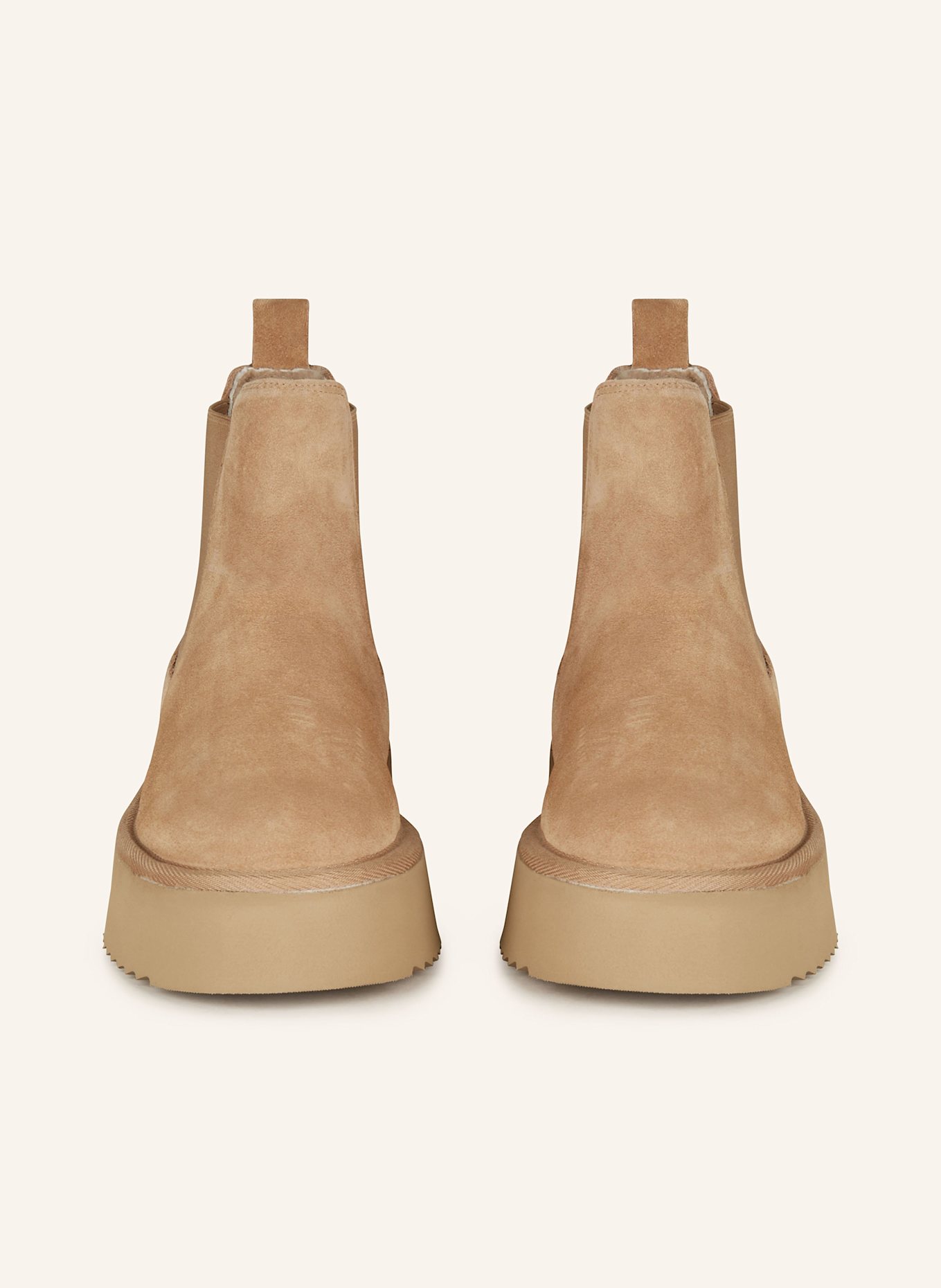 COPENHAGEN STUDIOS Chelsea-Boots CPH259: HELLBRAUN