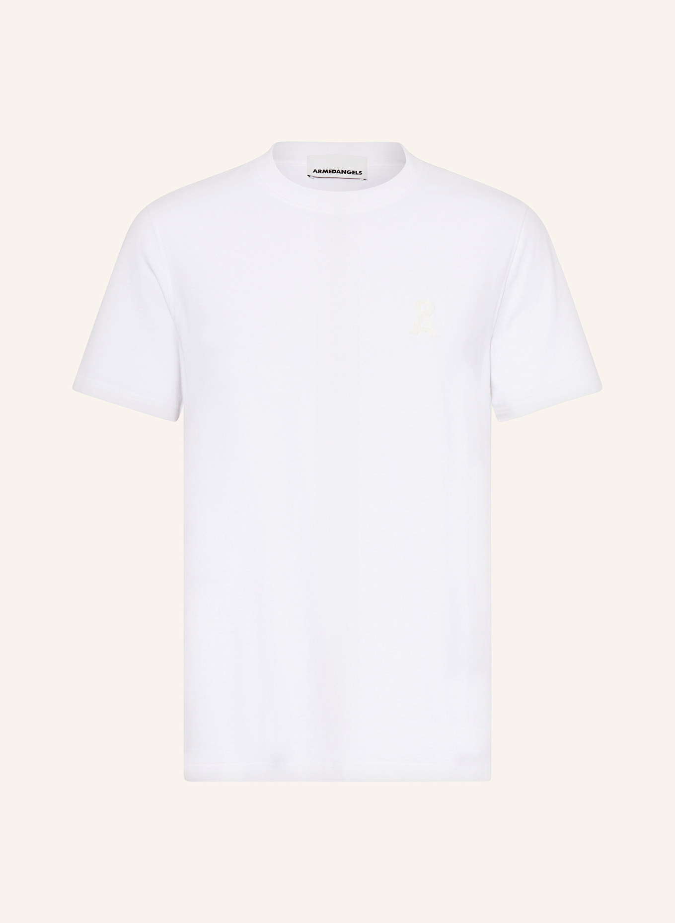 ARMEDANGELS T-shirt MAARKOS: BIAŁY