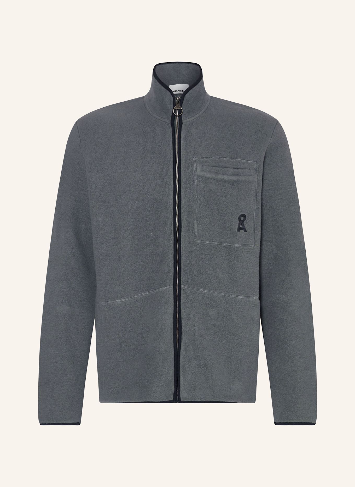 ARMEDANGELS Fleecejacke AABLEO: GRAU