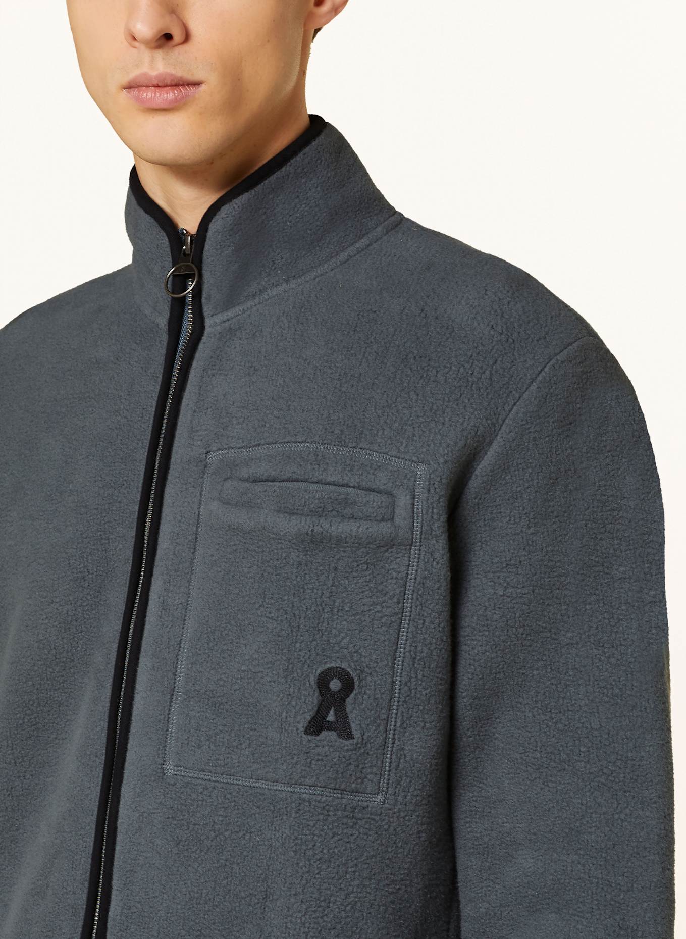 ARMEDANGELS Fleecejacke AABLEO: GRAU