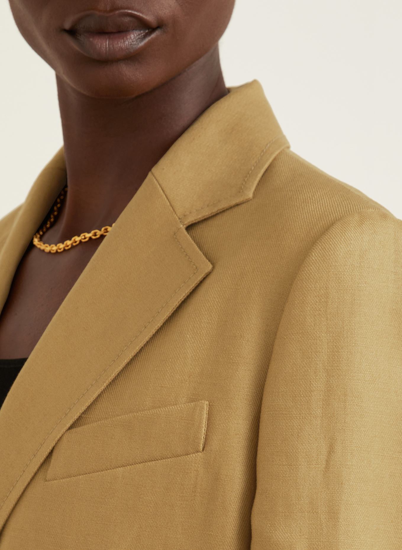 Max Mara Linen blazer GUGLIA in camel Max Mara Linen blazer GUGLIA in camel