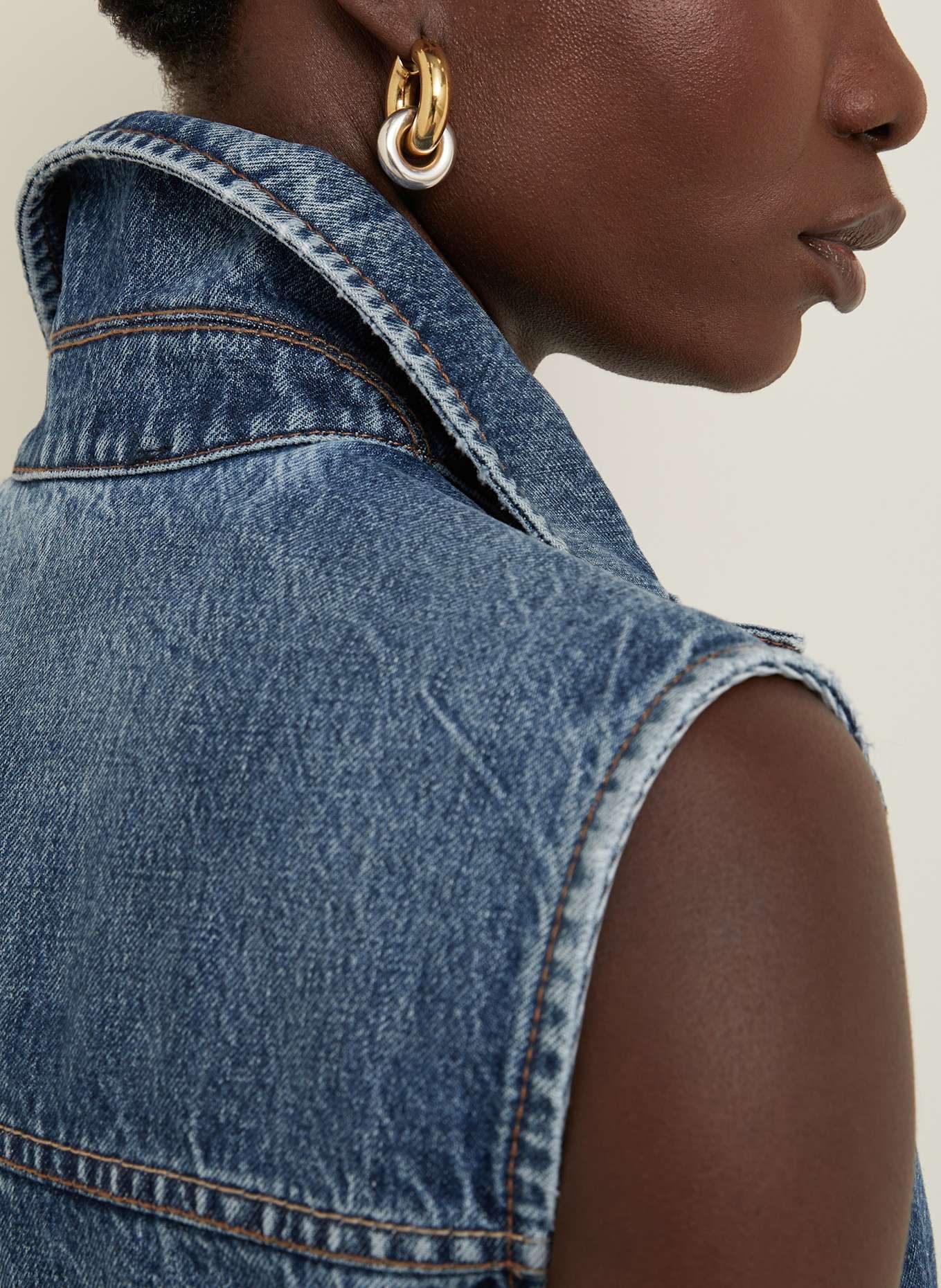 SPORTMAX Sukienka jeansowa CARABO: 005 NAVY