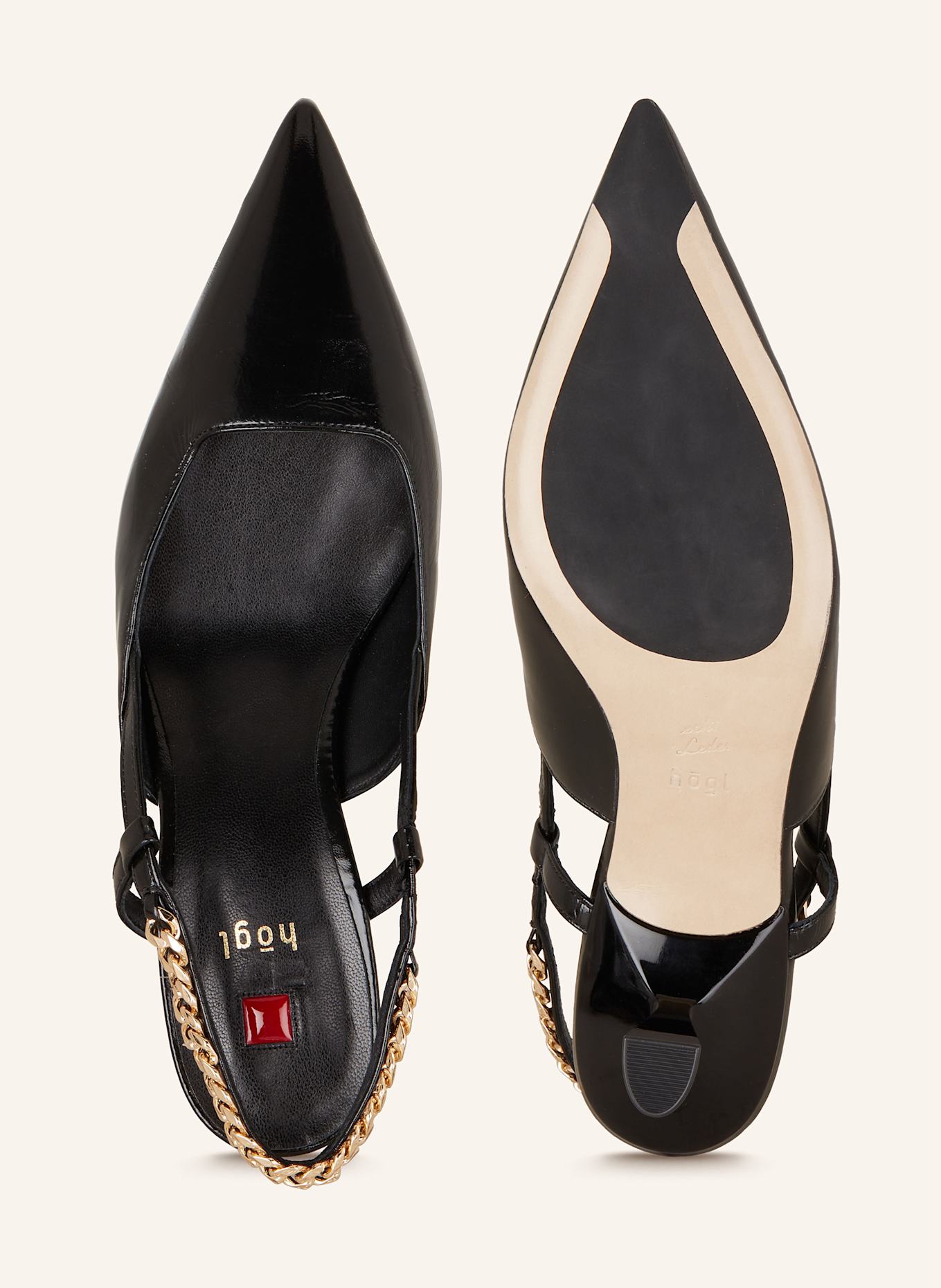 Högl Slingback pumps: BLACK