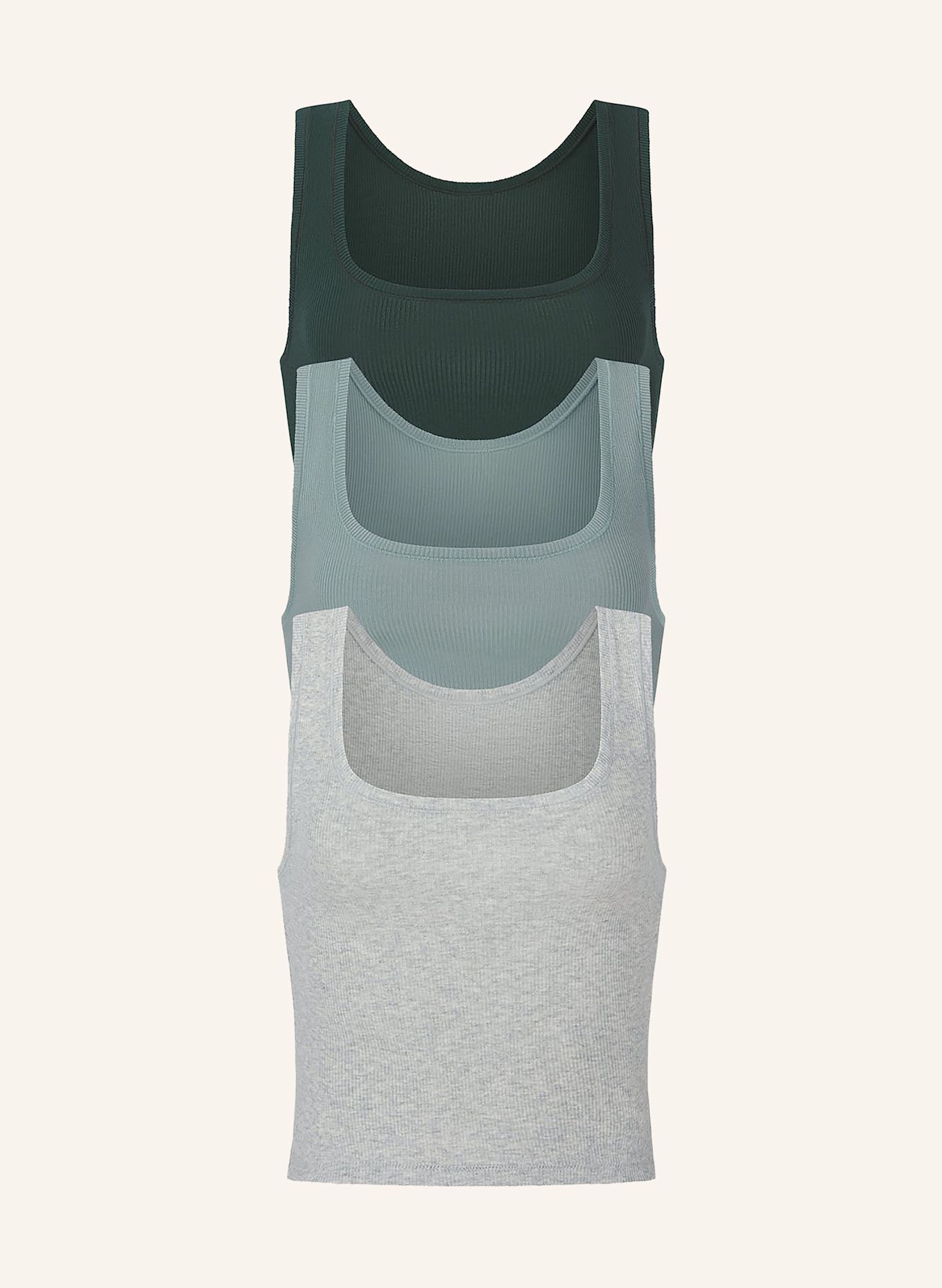 Skims Tank Top Cotton Rib タンクトップ COTTON RIB TANK | SOOT